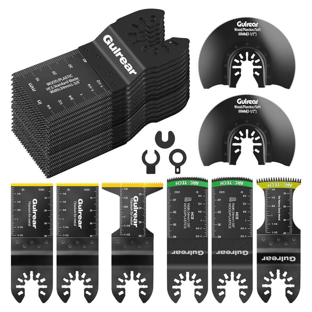 Kit de 32 Hojas de Herramienta Multifuncional Gulrear