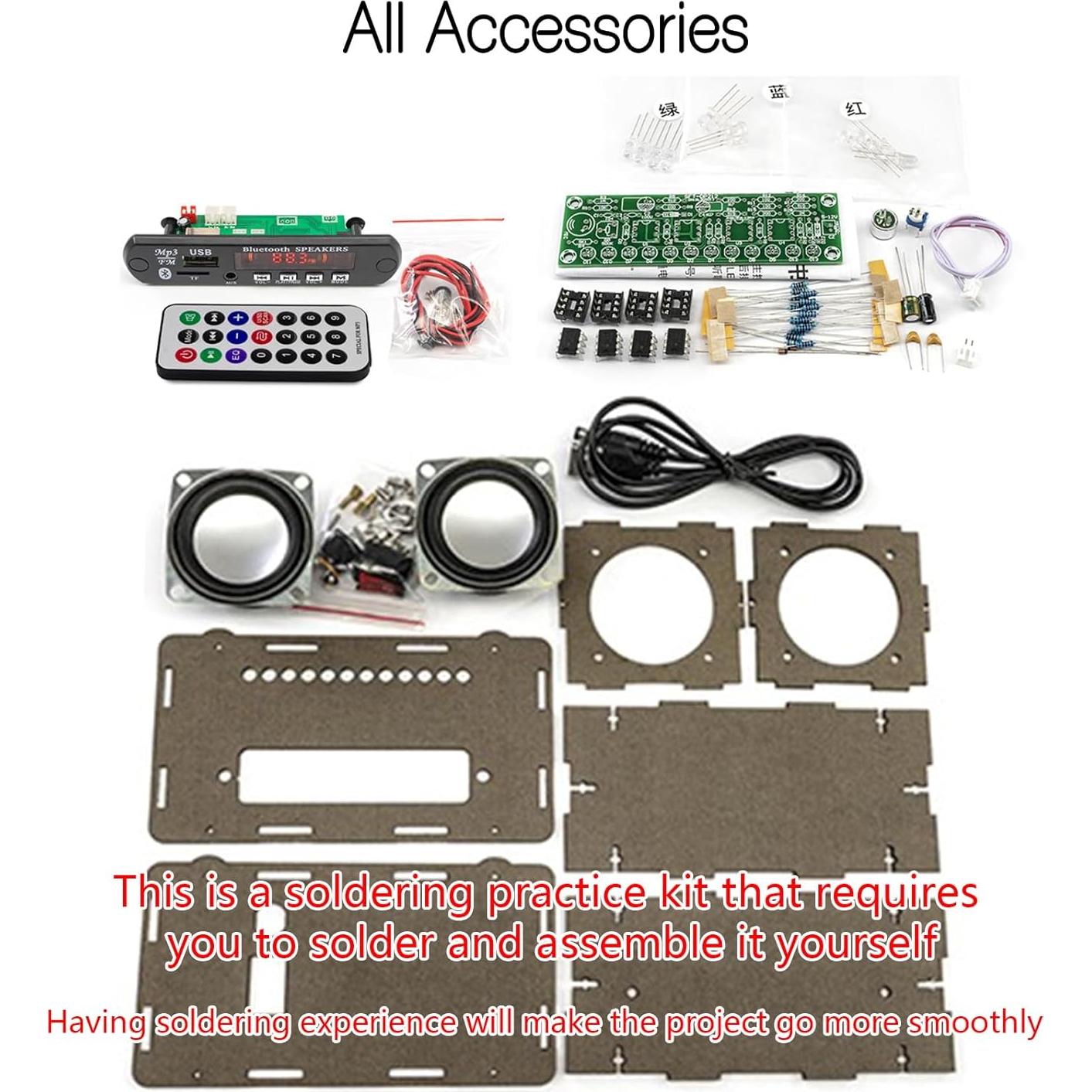 Kit de Práctica de Soldadura EIELE - Altavoz Multifuncional