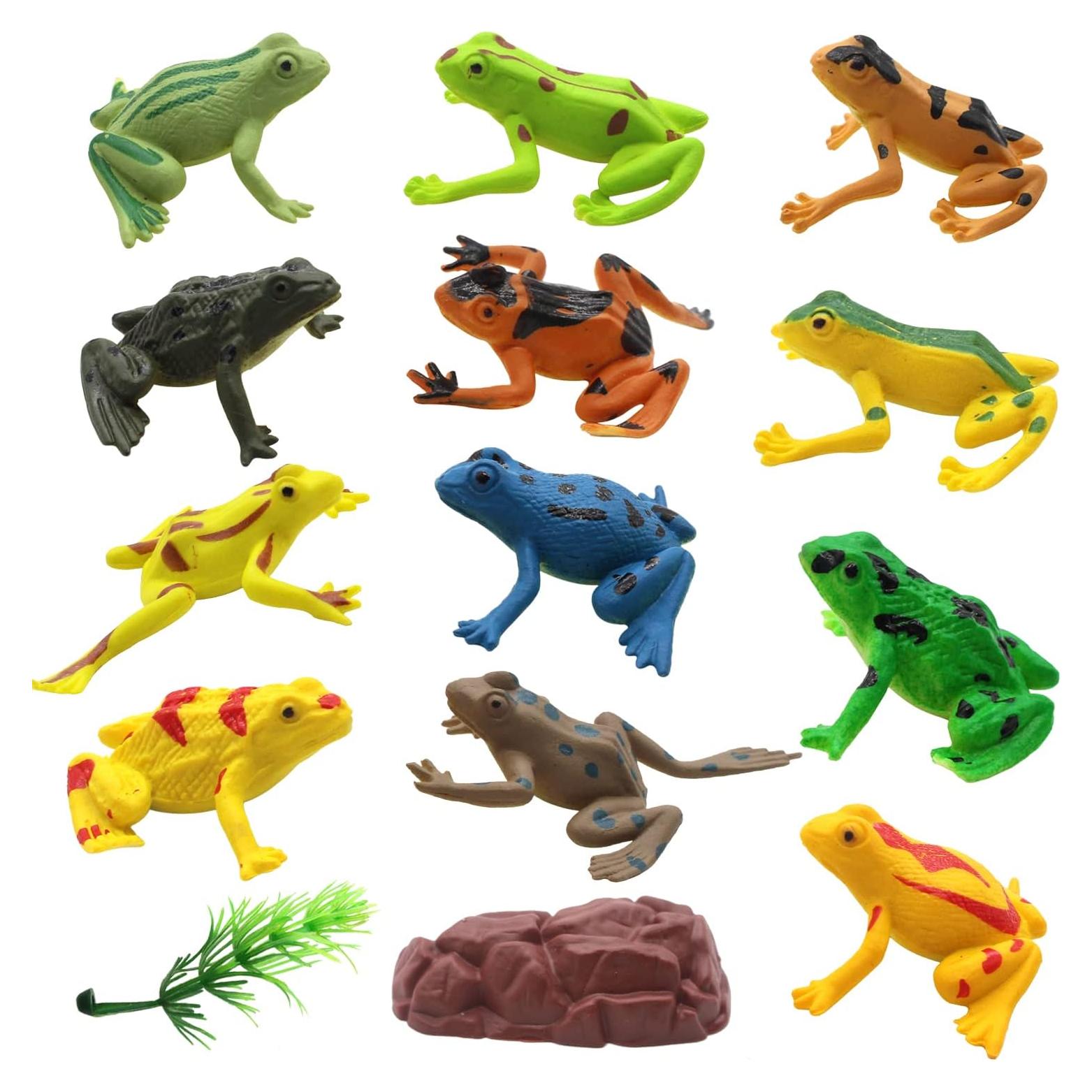 Juego de Figuras de Plástico SmilerSmile 12 Animales Marinos