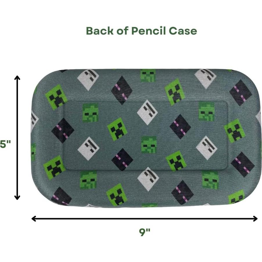 Estuche de Lápices Minecraft Diseño Innovador 22.9x12.7 cm