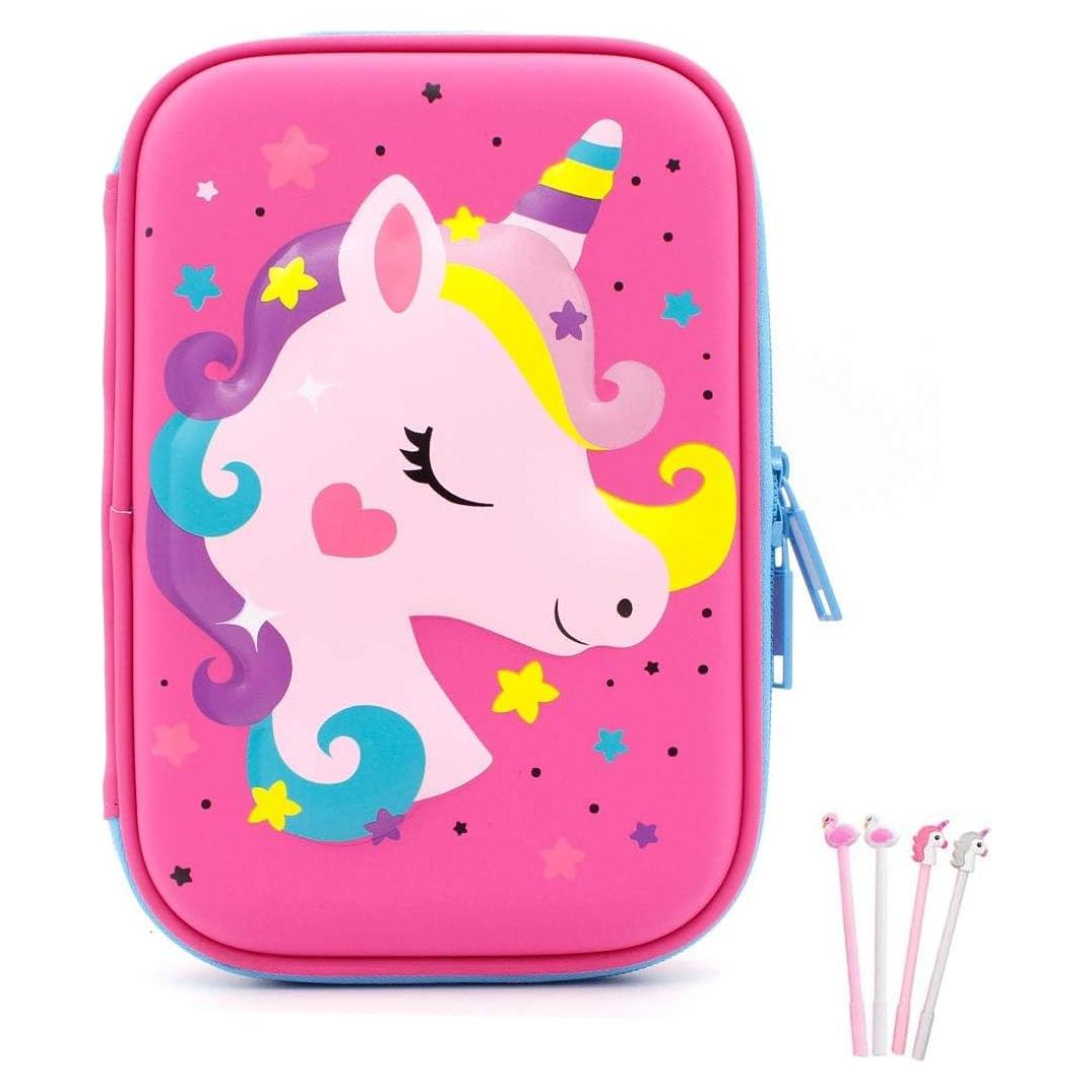 Estuche de Lápices Unicornio 3D iDelta - Gran Capacidad