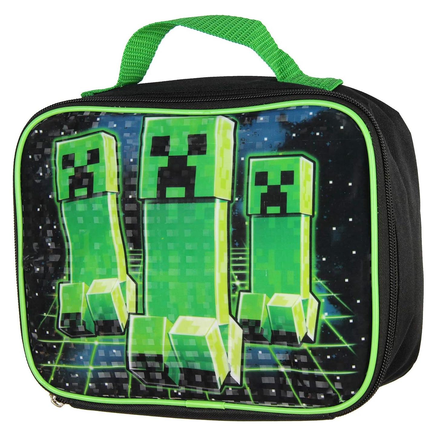 Caja de Almuerzo Aislada Minecraft Creeper Bioworld 24x20cm