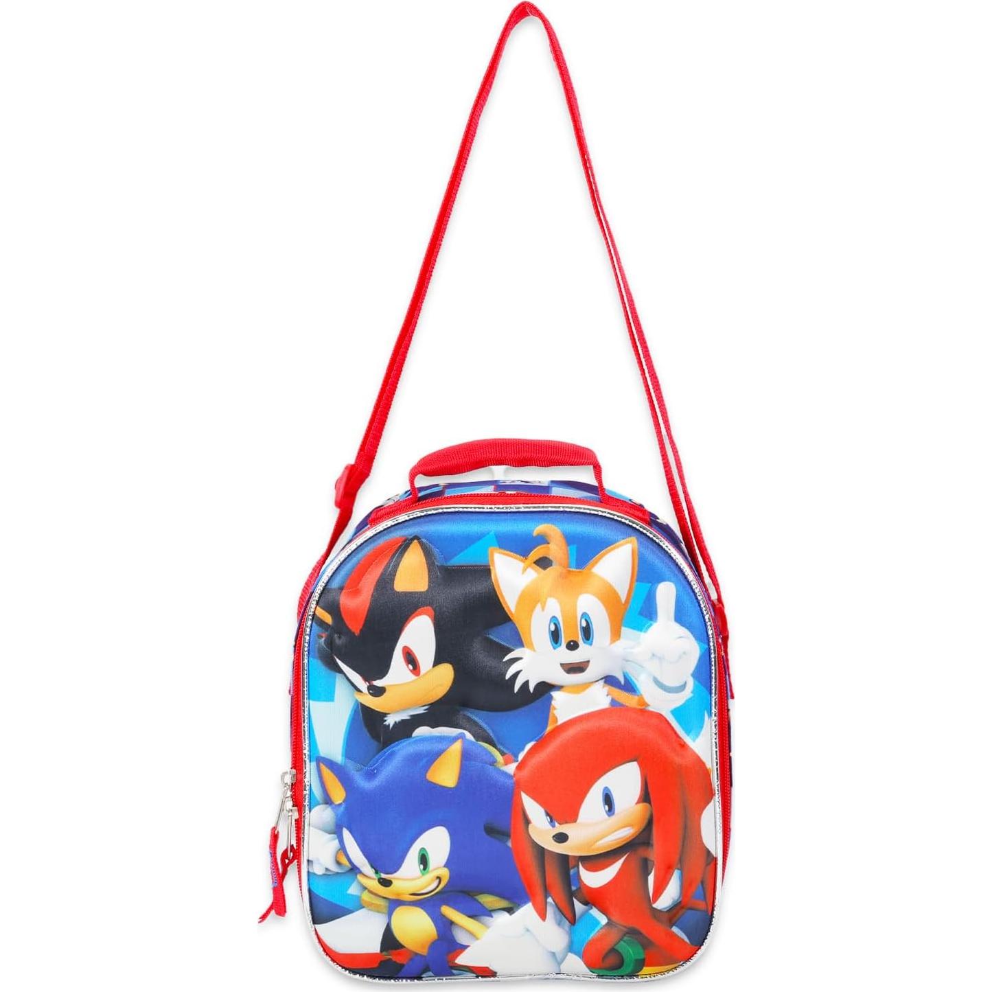 Caja de Almuerzo Sonic the Hedgehog con Bolsa y Botella 2L