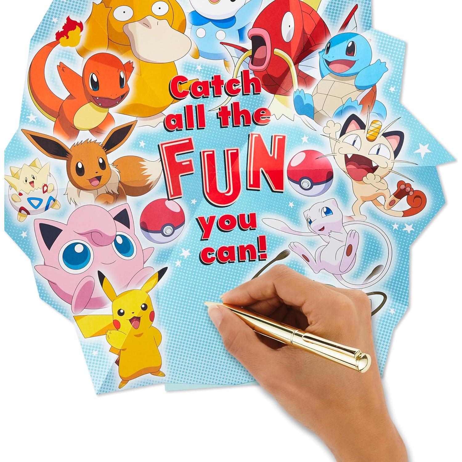 Tarjeta de Cumpleaños Pop Up Hallmark Pokémon para Niños