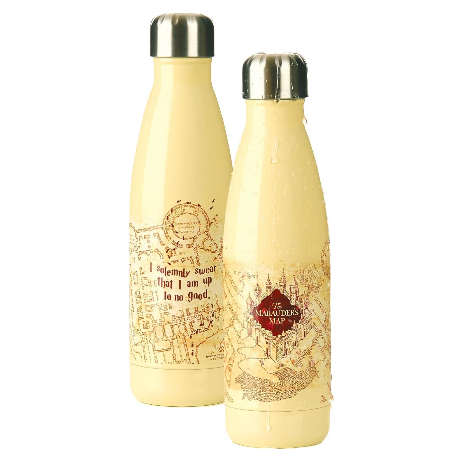 Botella de Agua de Metal Harry Potter Mapa de Merodeadores 500ml