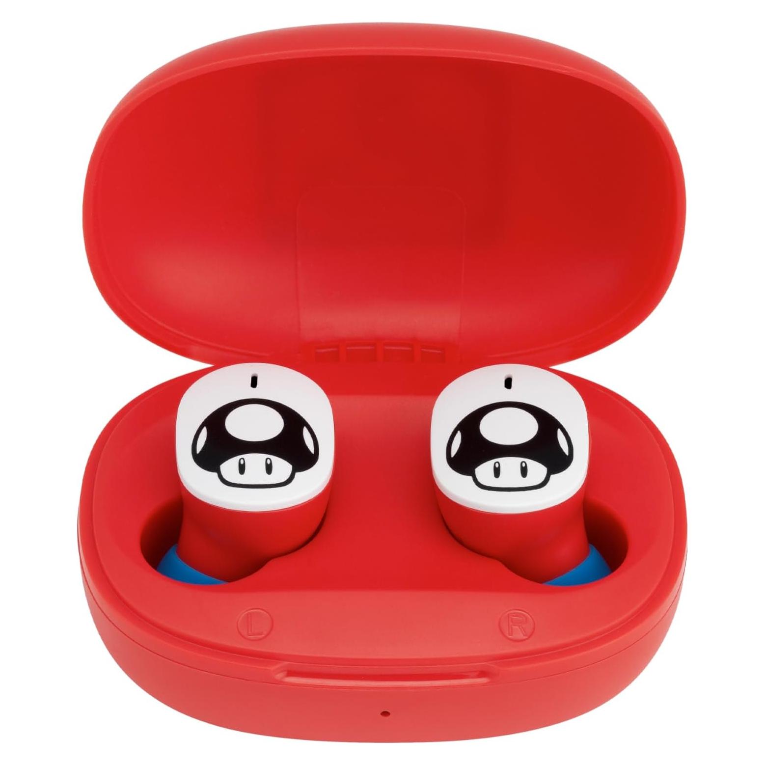 Auriculares Inalámbricos eKids Mario con Micrófono y Estuche