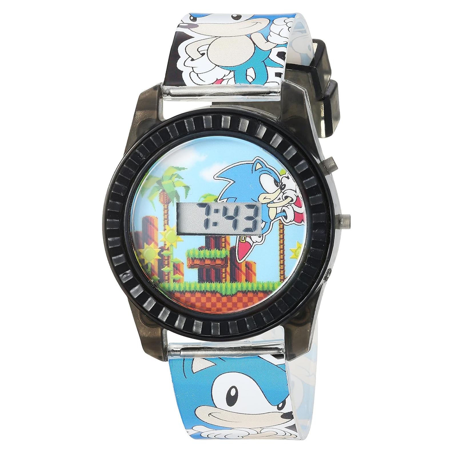 Reloj Digital Sonic the Hedgehog Accutime para Niños 33.5mm