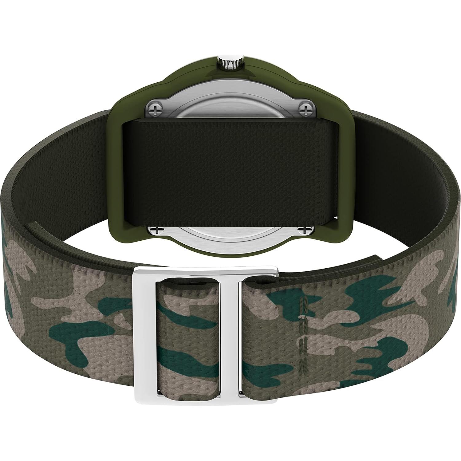 Reloj Infantil Timex TIME Machines 29mm Verde Camuflaje