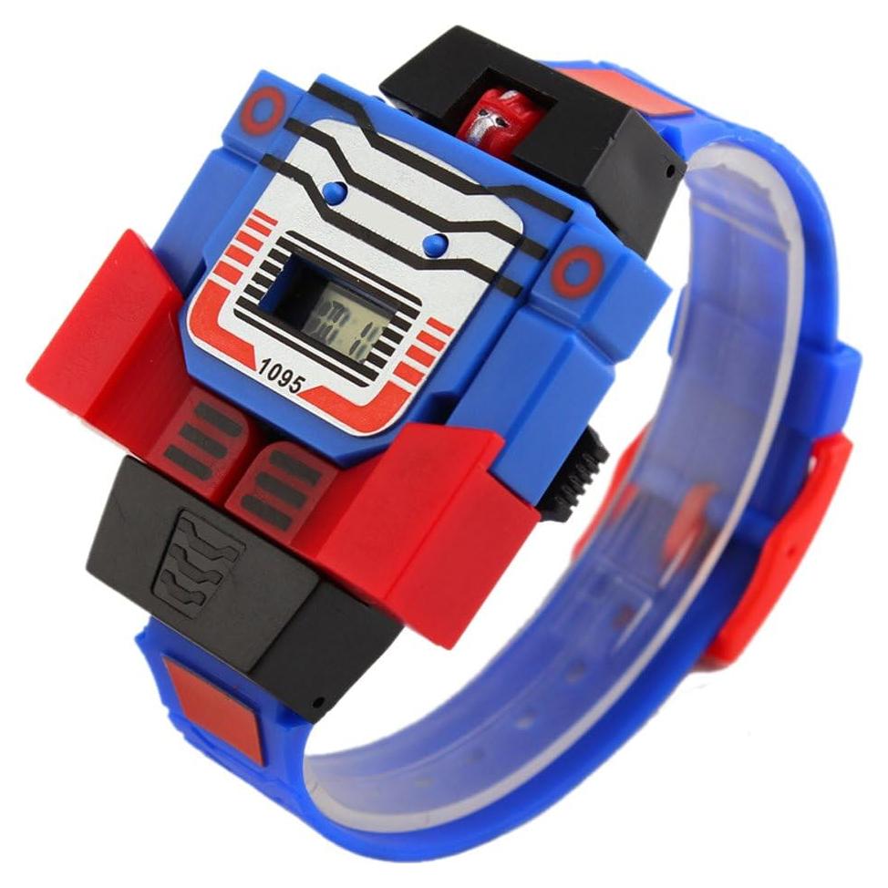 Reloj Digital para Niños VIGOROSO Bumblebee Azul - Regalo Ideal
