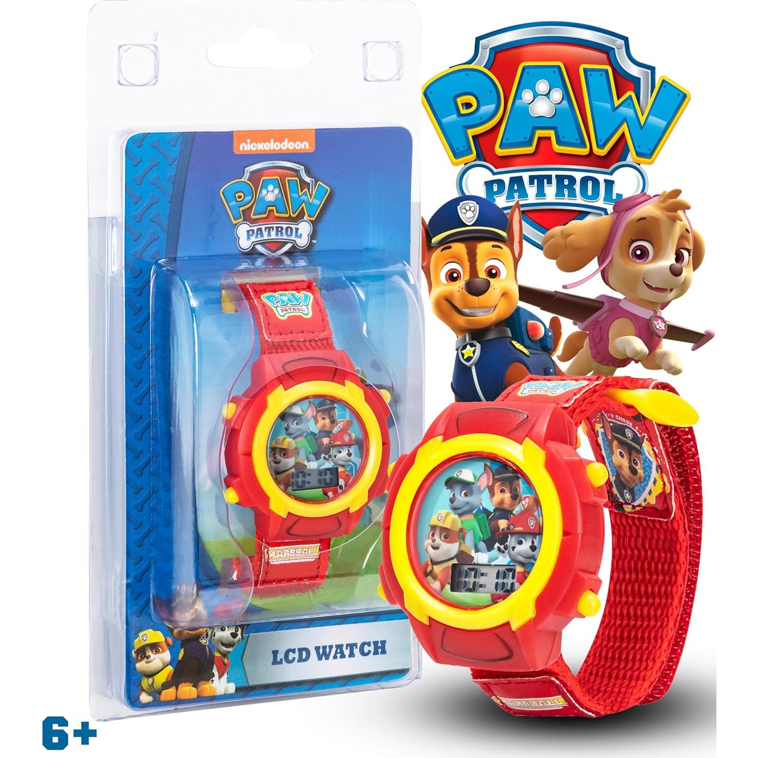 Reloj Digital Nickelodeon Paw Patrol para Niños con LCD
