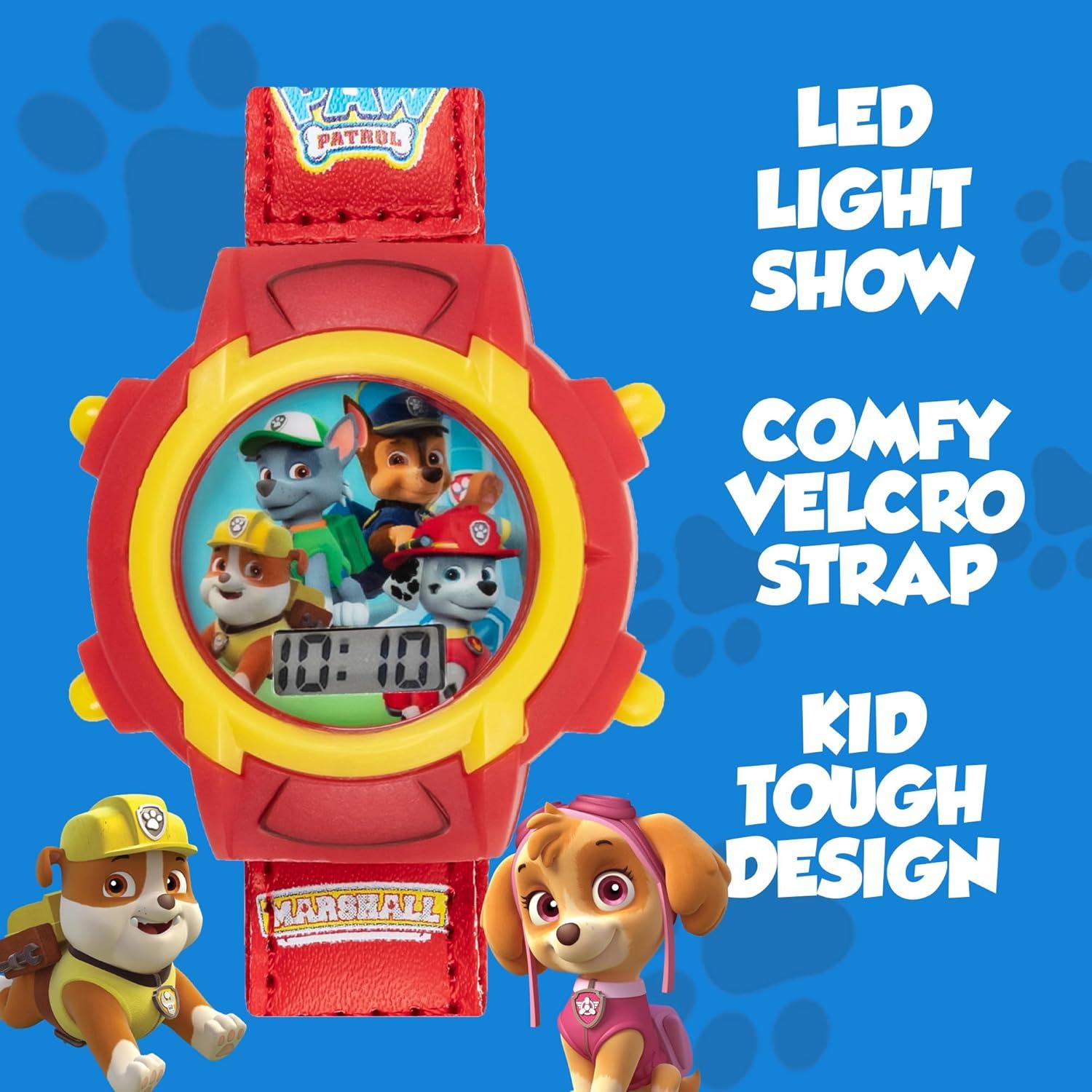 Reloj Digital Nickelodeon Paw Patrol para Niños con LCD