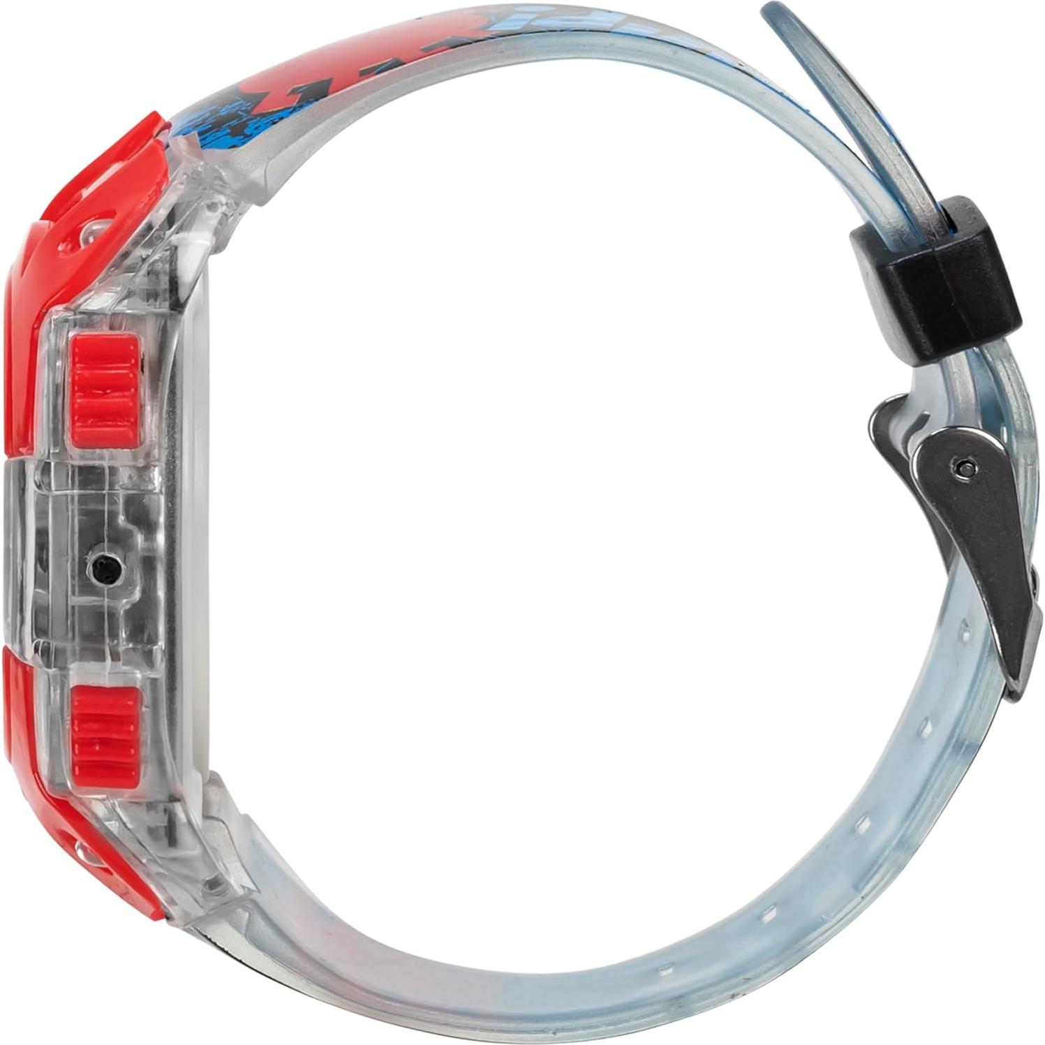 Reloj Digital LCD Spider-Man para Niños con Bisel Iluminado