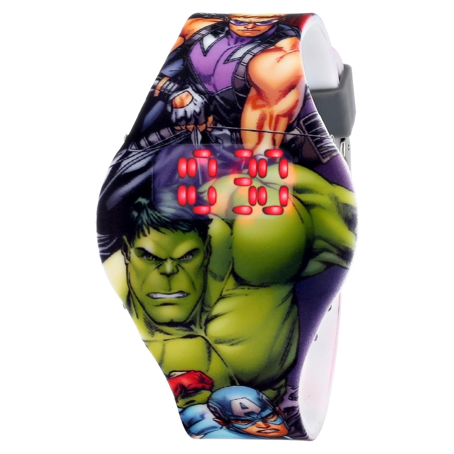 Reloj Digital LCD para Niños Marvel Los Vengadores Accutime