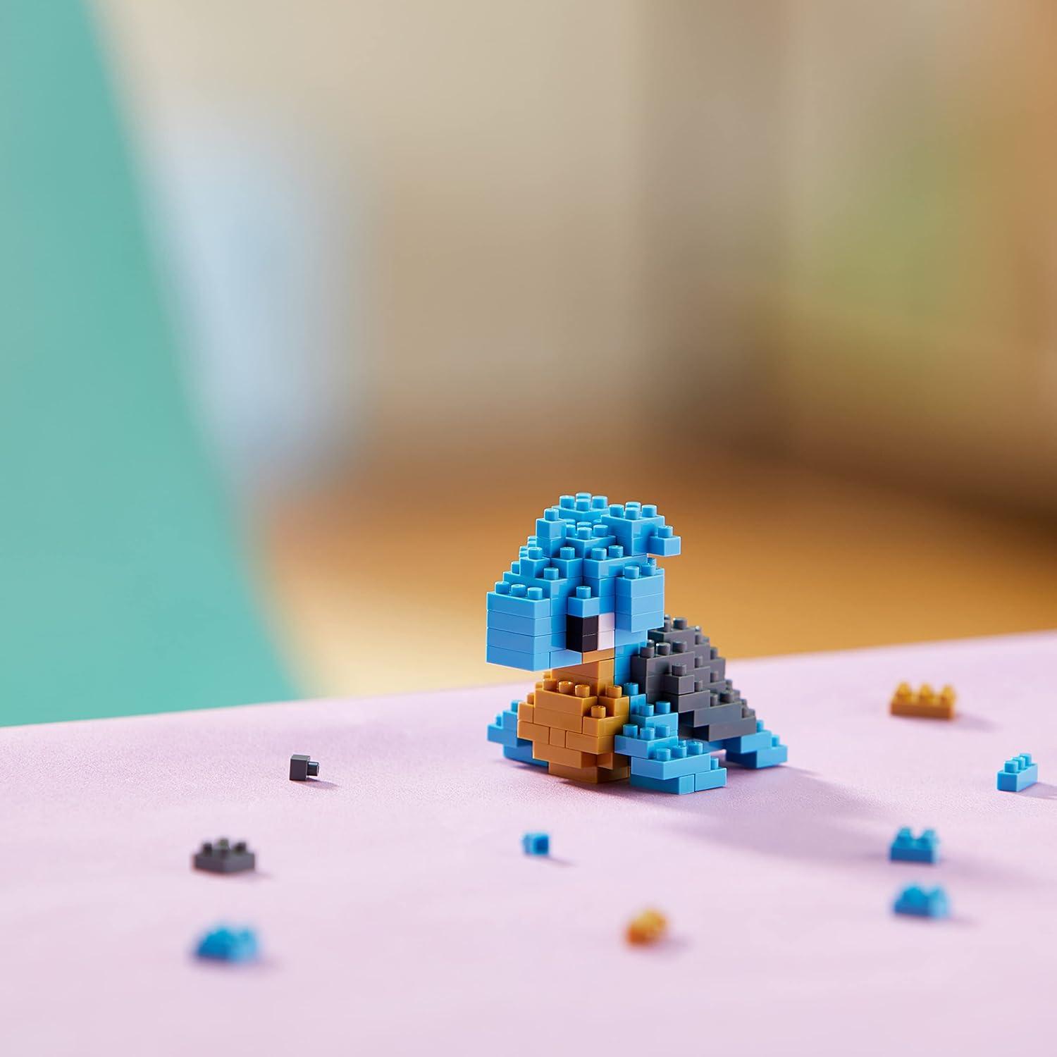 Nanoblock Pokémon Lapras 130 Piezas 4.57 cm Dificultad 2