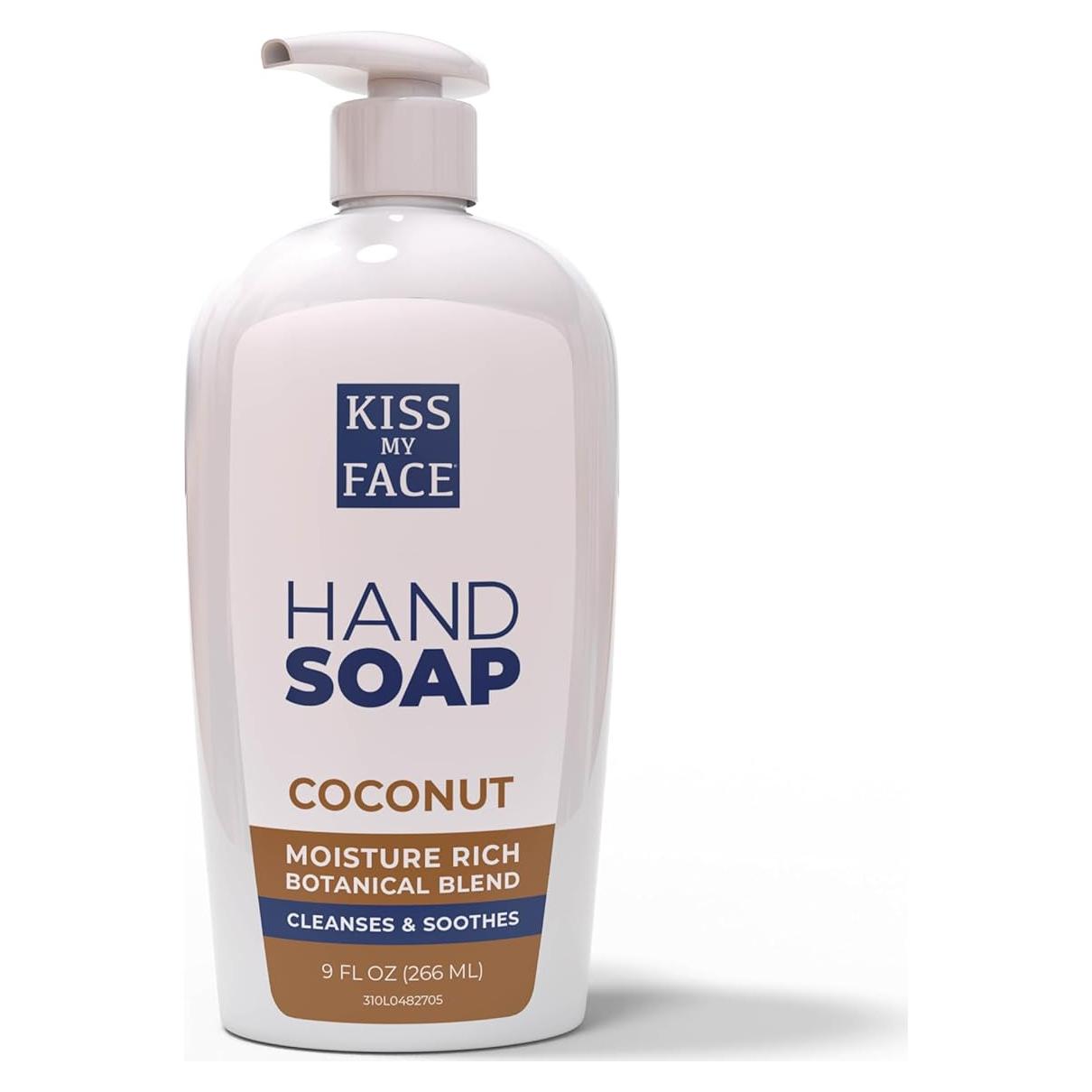 Jabón de Manos Kiss My Face Coco 255g Vegano y Libre de Crueldad