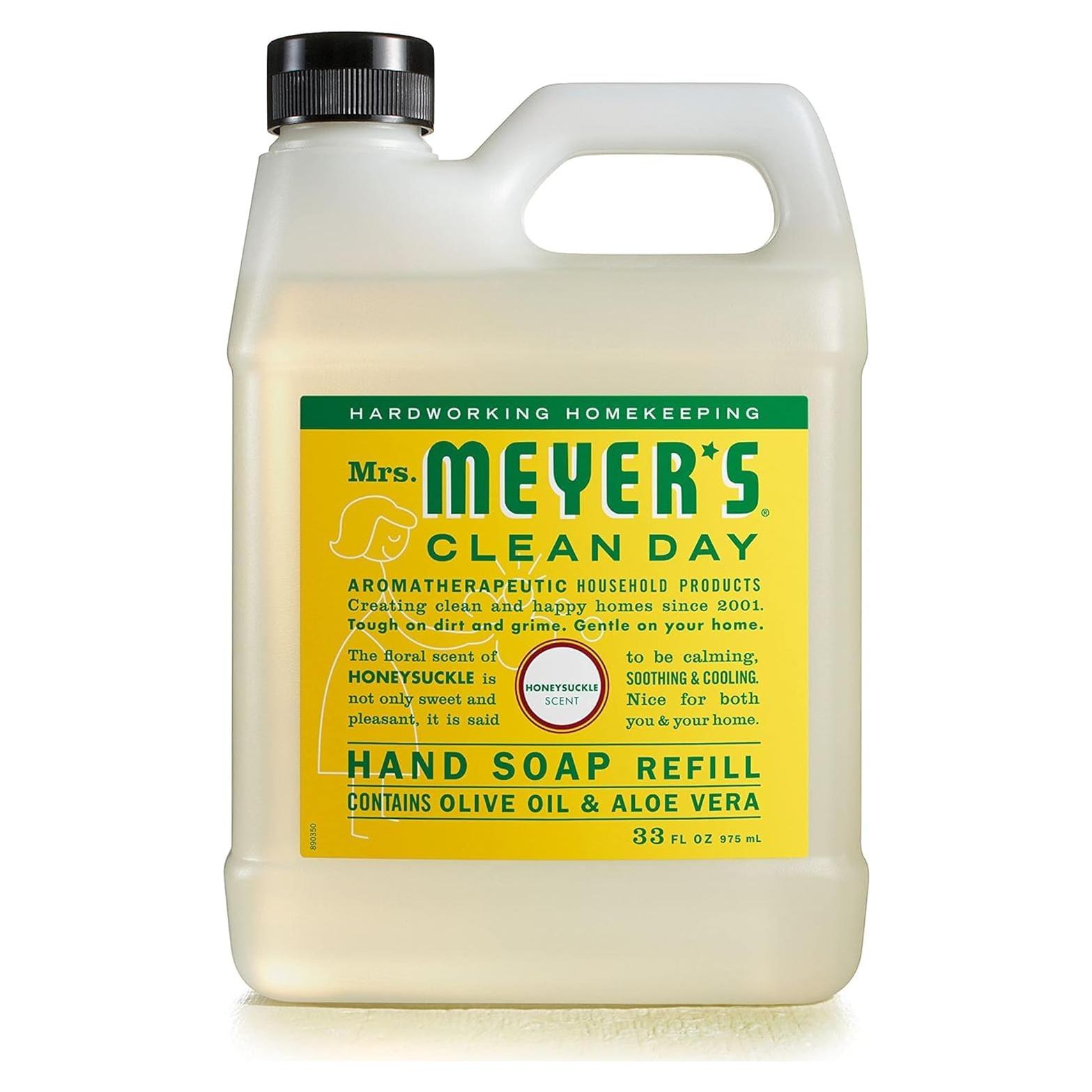 Jabón Líquido para Manos Mrs. Meyer's 0.98L Madreselva