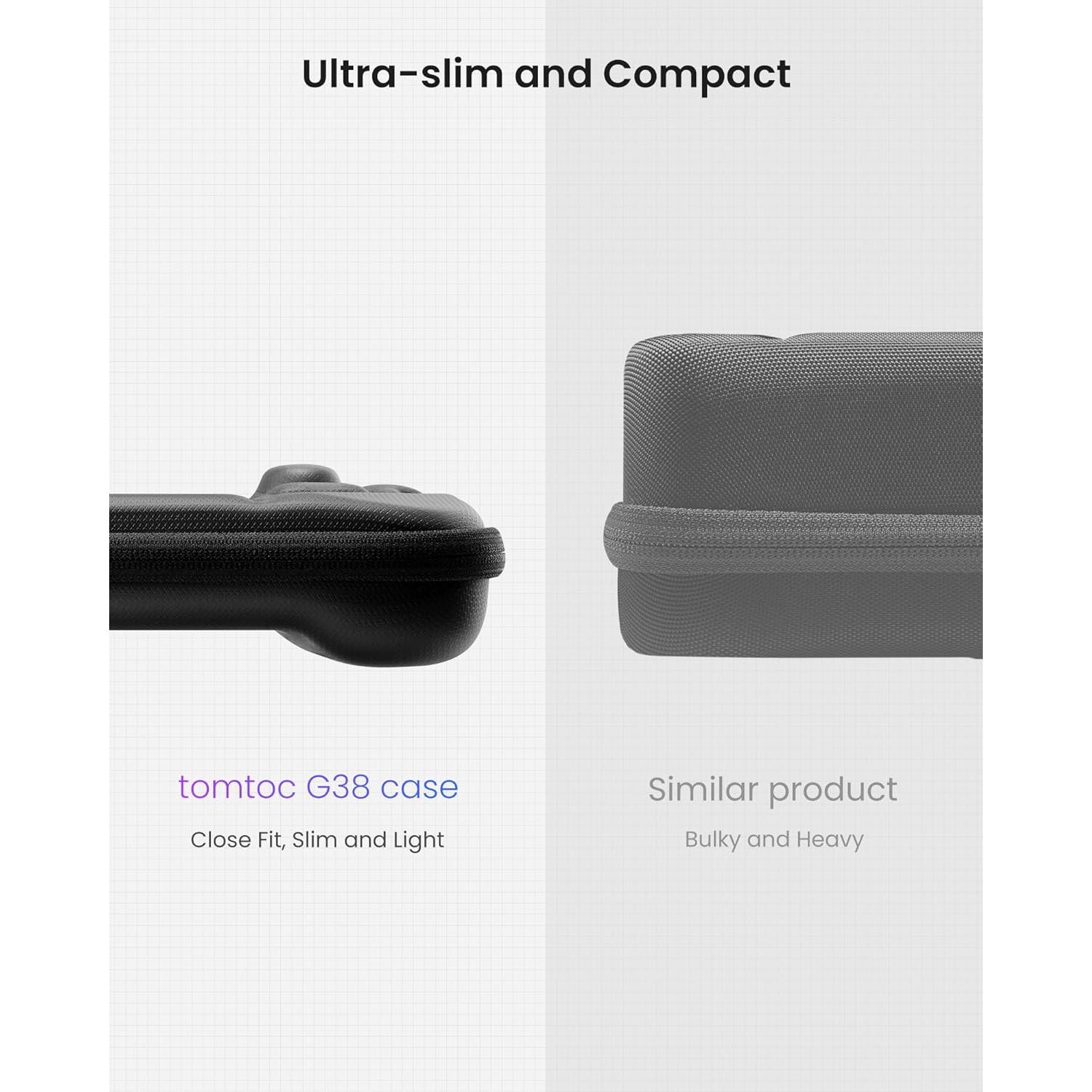 Funda de transporte tomtoc para Steam Deck negra dura