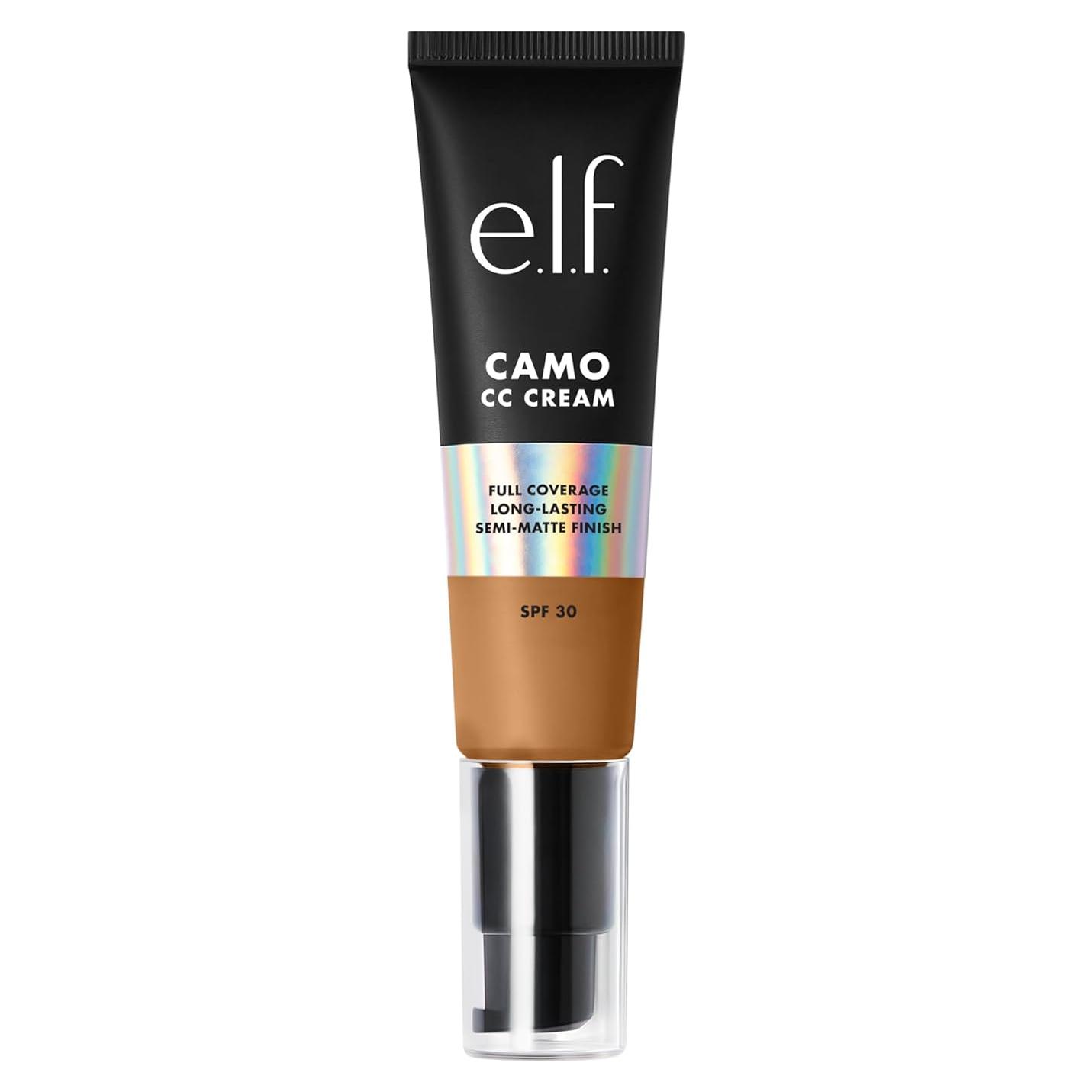 Crema Camo CC e.l.f. SPF 30 Cobertura Completa Bronceado 400 W