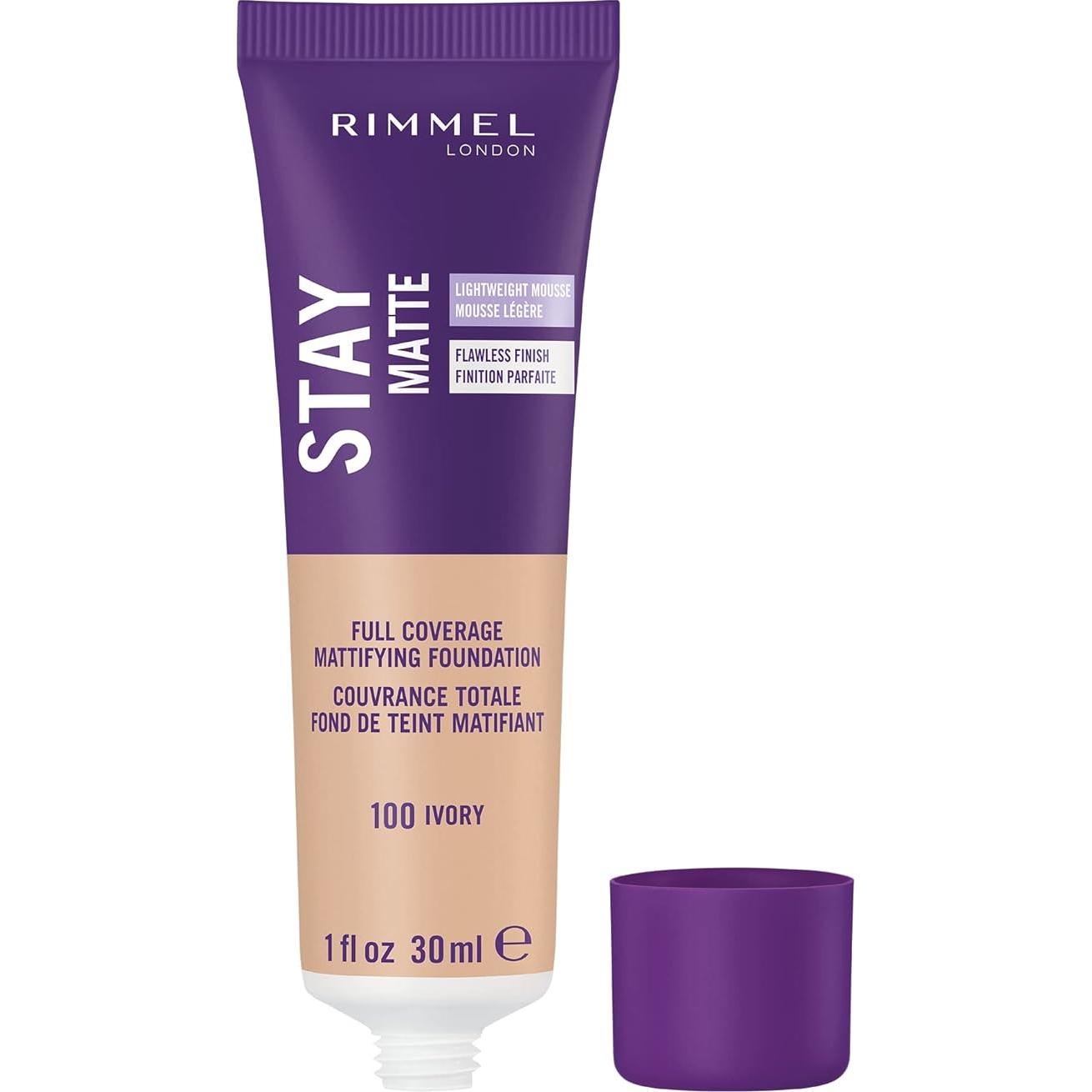 Base Mate Rimmel London Stay Matte 28.35ml Marfil Claro