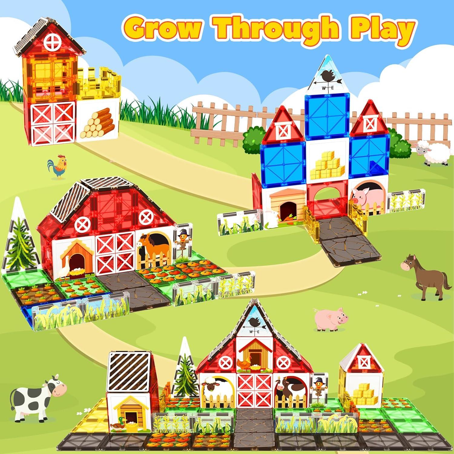 Conjunto de Juguetes de Construcción BigShu 39 Piezas