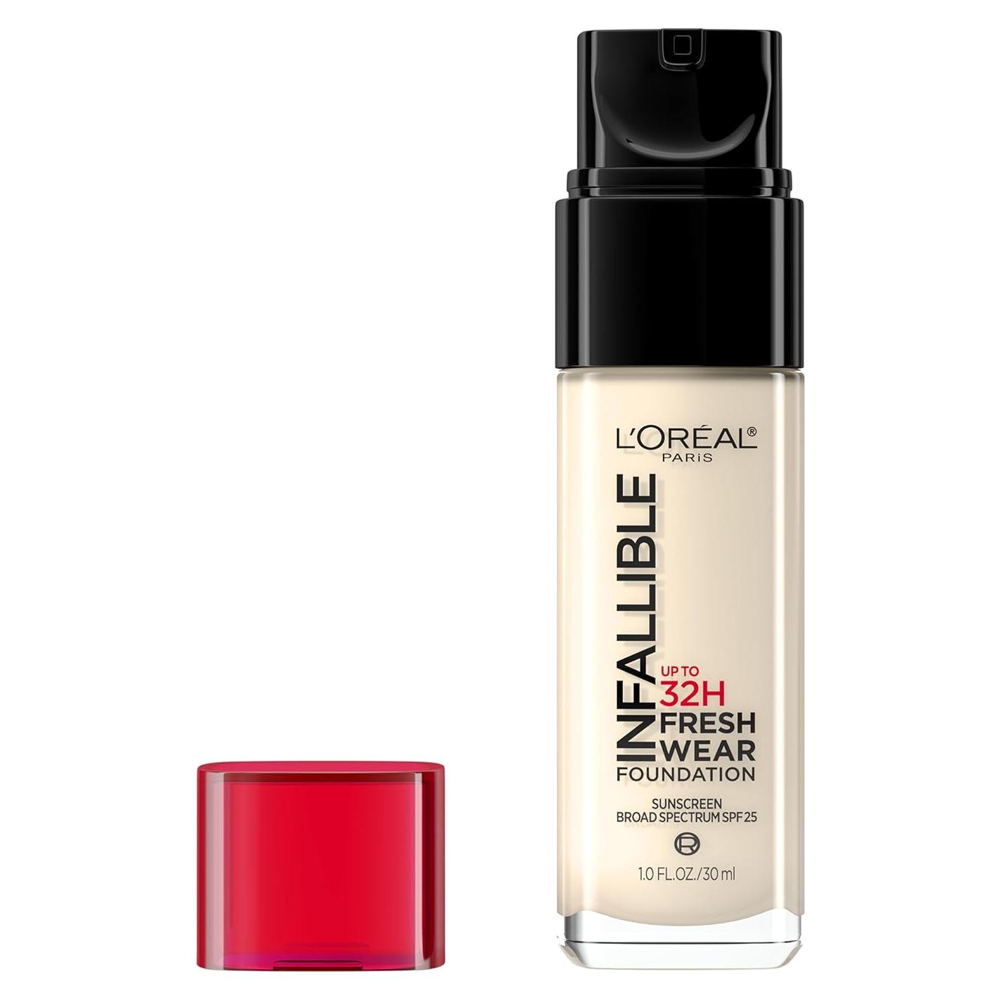 Base de Maquillaje L'Oreal Paris Infallible 32H 390 Nieve 29.57 ml