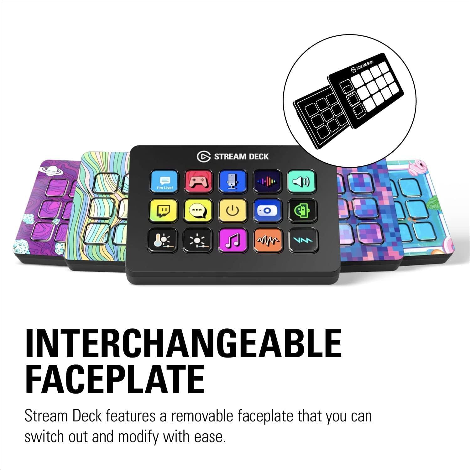 Elgato Stream Deck MK.2 - Controlador 15 Teclas LCD Personalizables