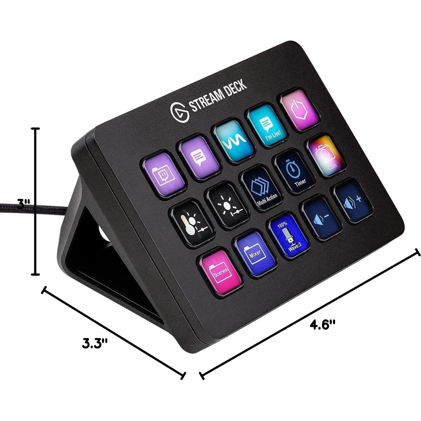Elgato Stream Deck MK.2 - Controlador 15 Teclas LCD Personalizables