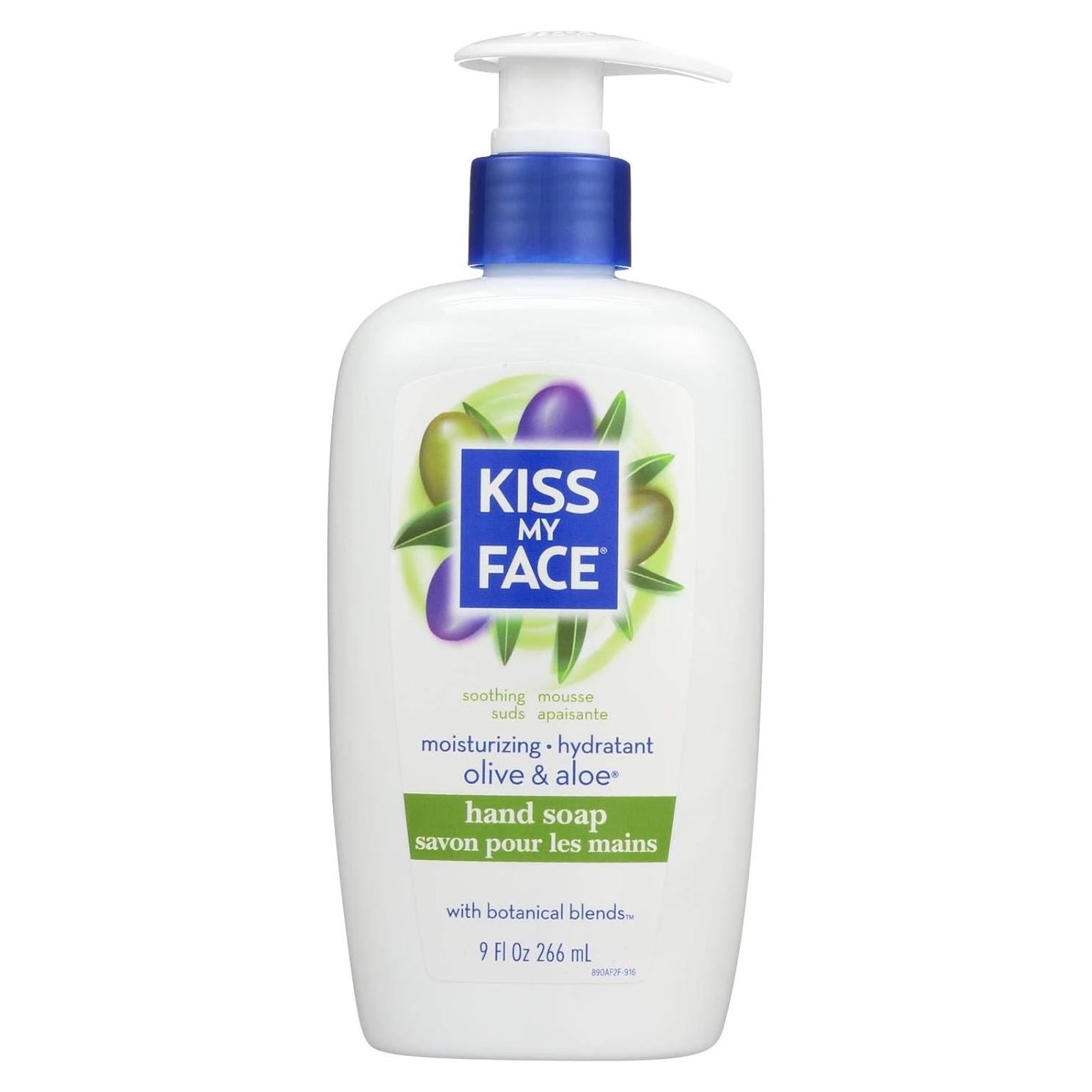 Jabón de Manos Hidratante Kiss My Face Oliva y Aloe 265ml