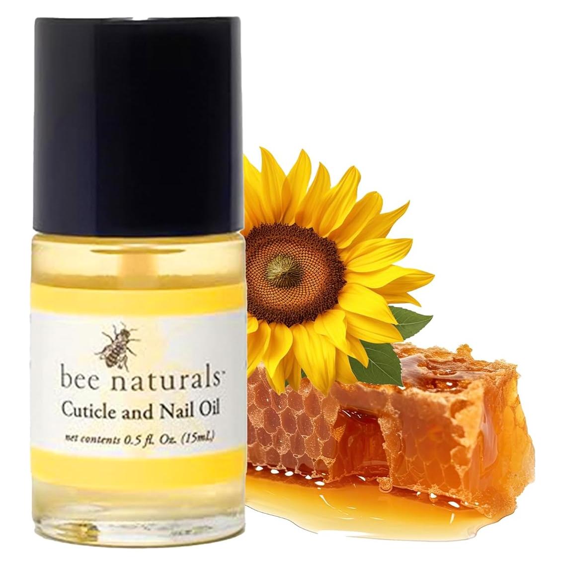 Aceite para Uñas y Cutículas Bee Naturals 15 ml - Hidratación Profunda