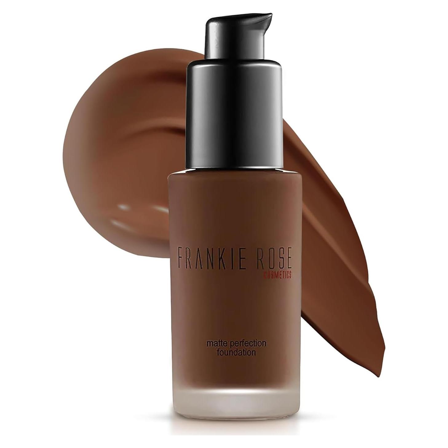 Fundación Mate Frankie Rose 30 ml - Cobertura Completa Manteca de Cacao