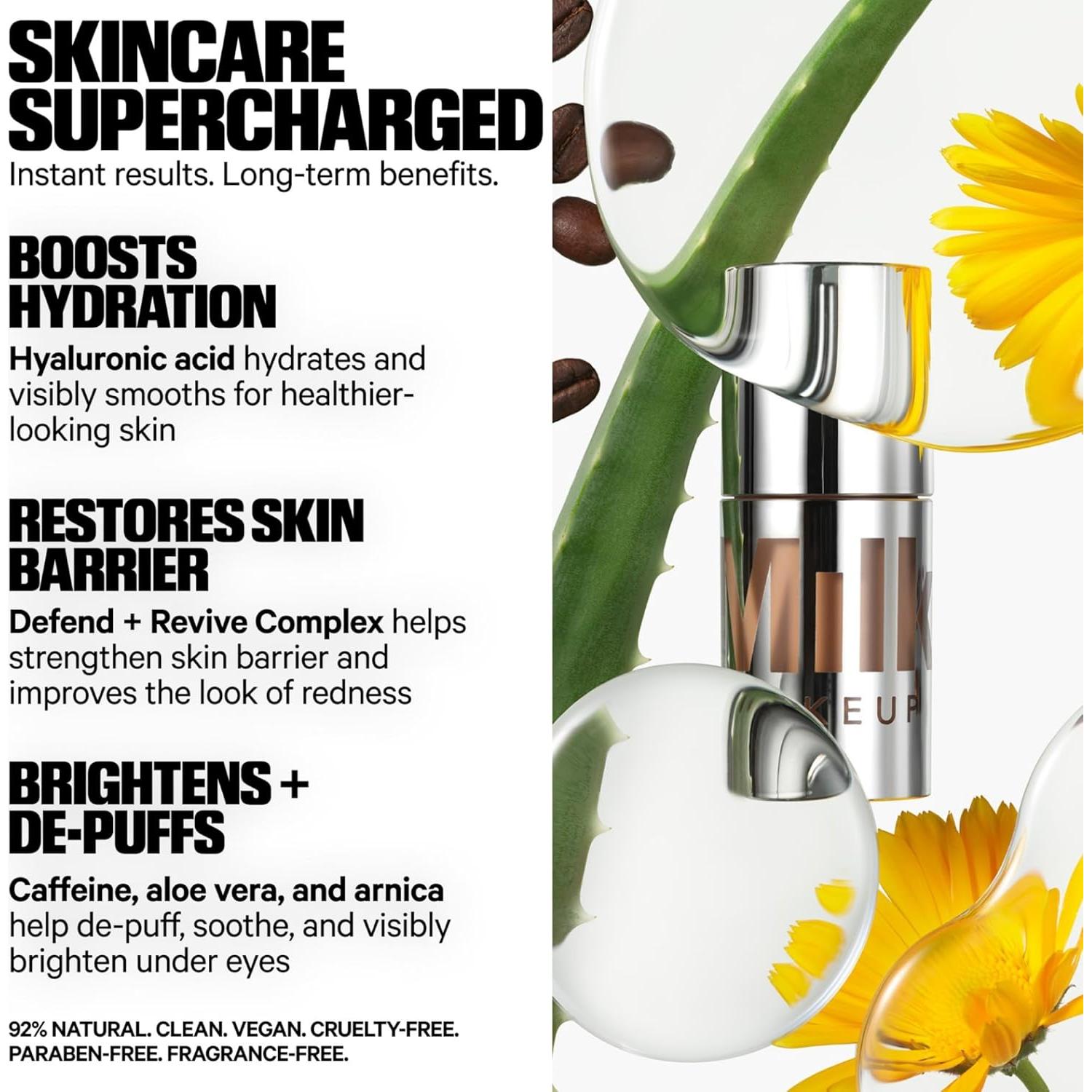 Corrector en crema Milk Makeup Future Fluid - Cobertura media a completa - 12 horas