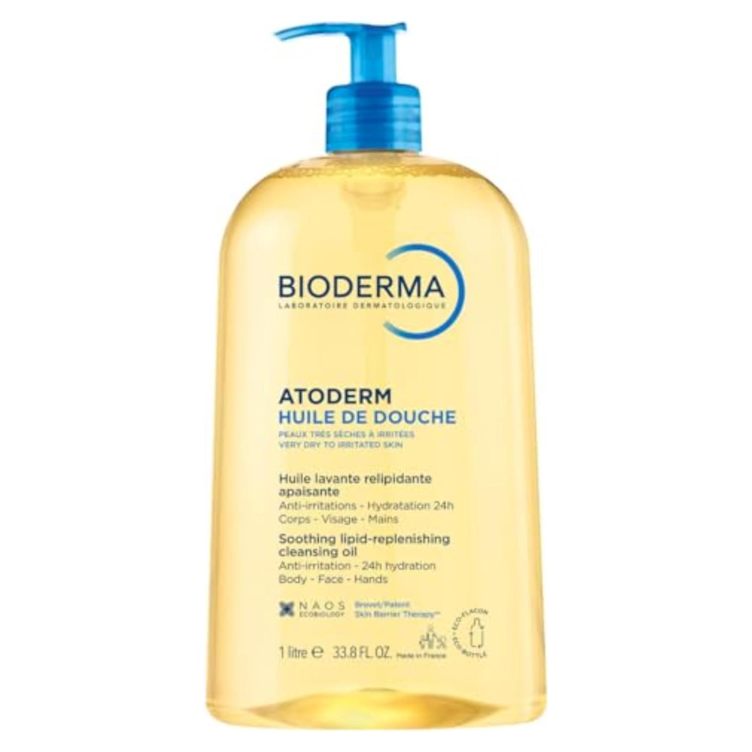 Bioderma Atoderm Aceite de Ducha 1000 ml - Limpiador Nutritivo