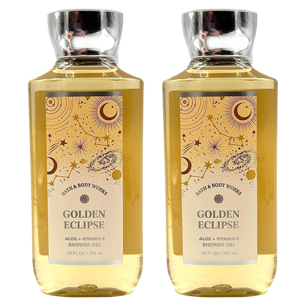 Set de Gel de Ducha Bath & Body Works Eclipse Dorado 2x283g