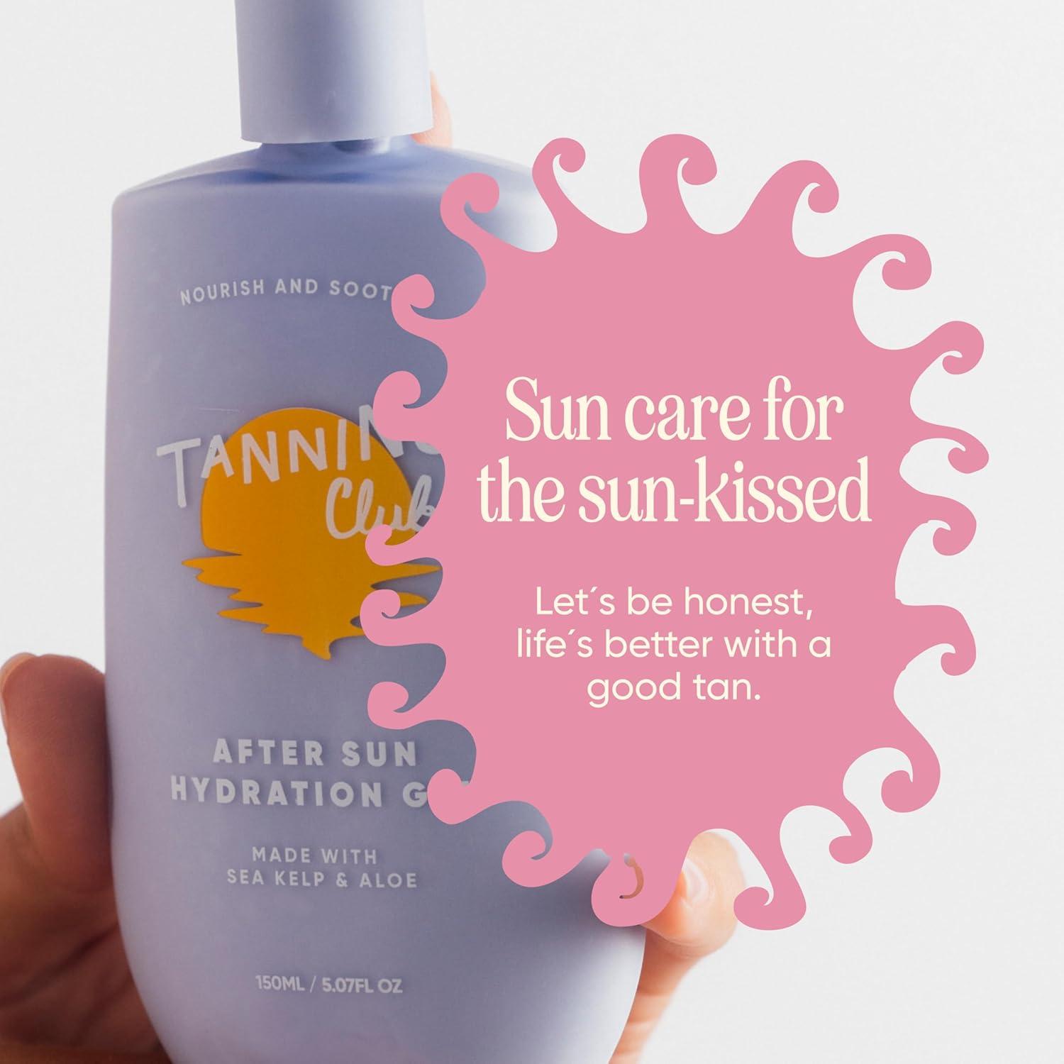 Gel After Sun Tanning Club 150ml - Aloe Vera y Algas Marinas