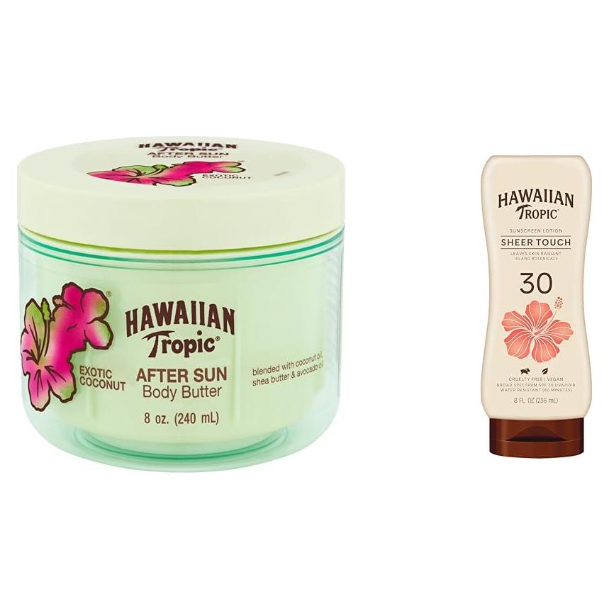 Mantequilla Corporal After Sun Hawaiian Tropic 227g + Protector Solar SPF 30 227g