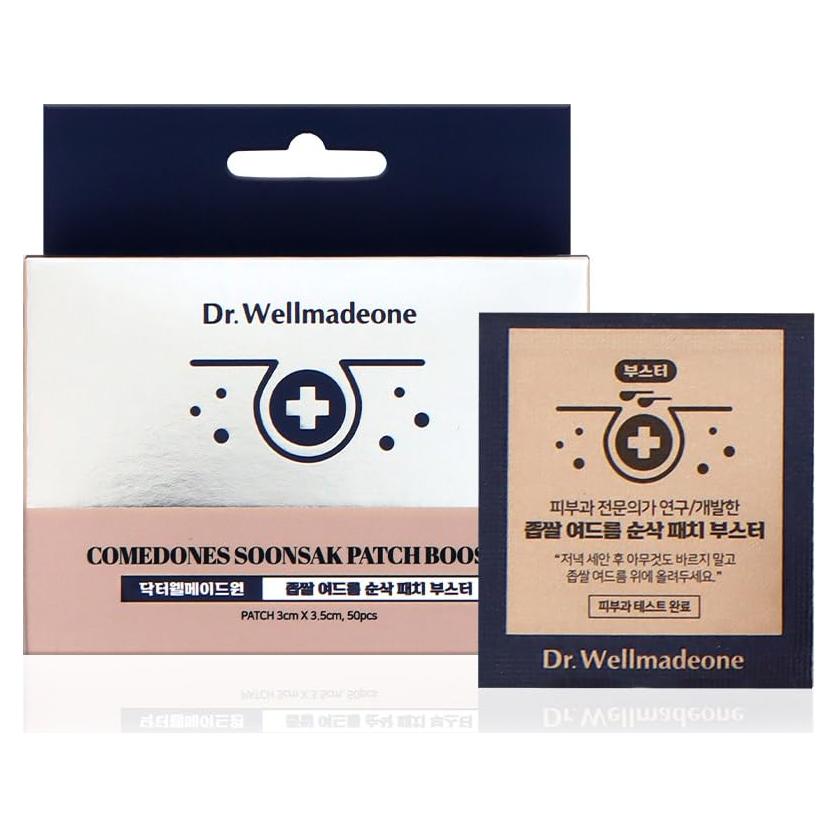 Parche Booster para Comedones Soonsak - 50 Hojas - Eliminación de Sebo