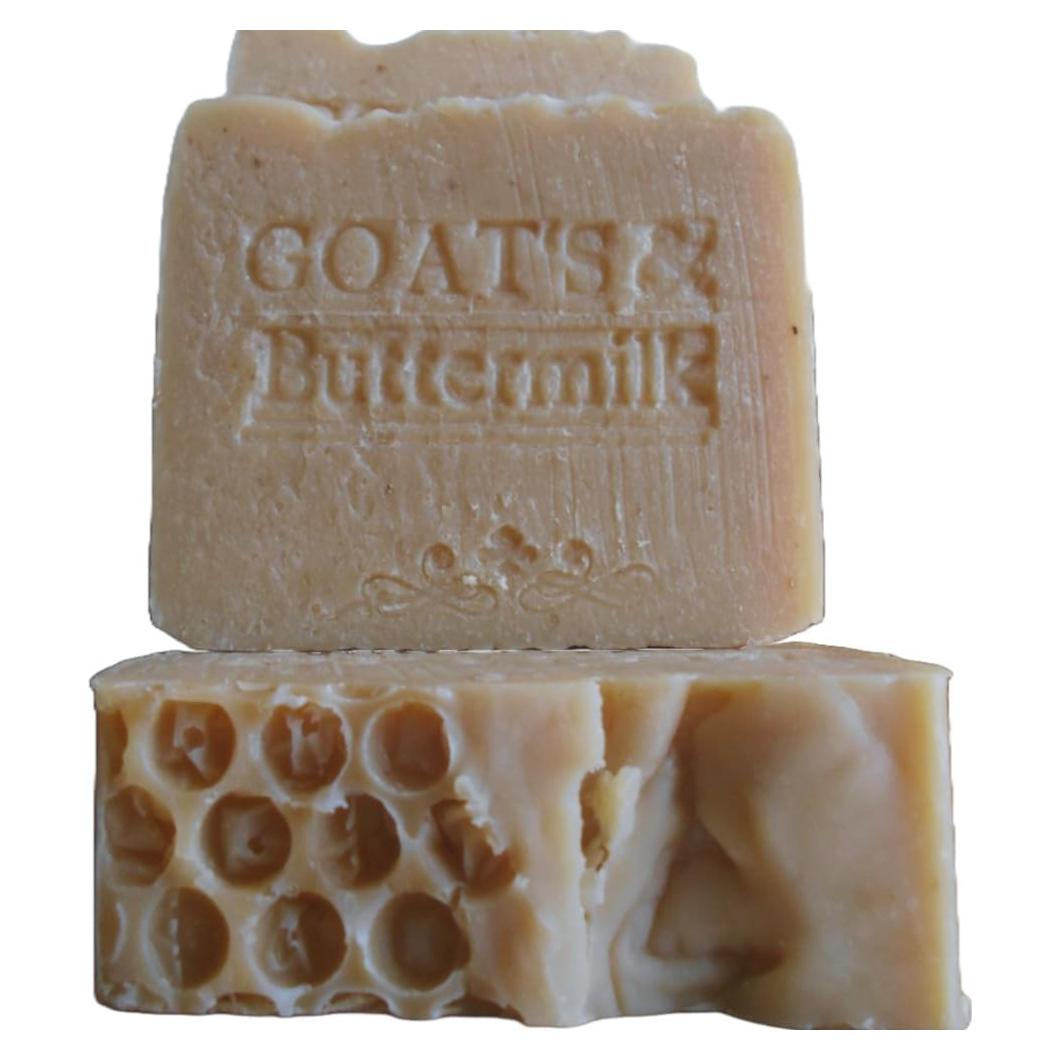 Jabón Natural Hecho a Mano Leche de Cabra y Avena 198g