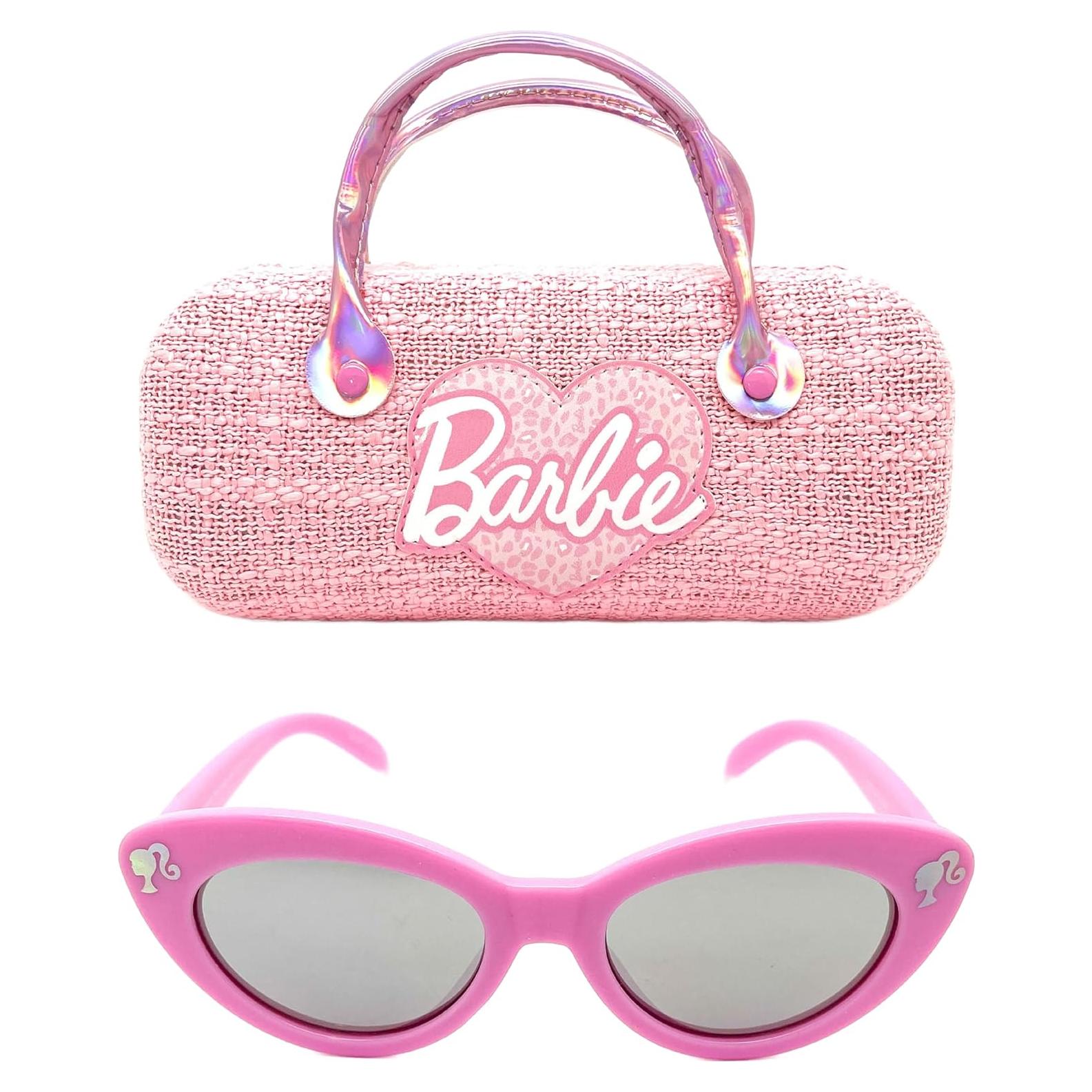 Gafas de sol Cat Eye Barbie para niñas + Estuche Rosa