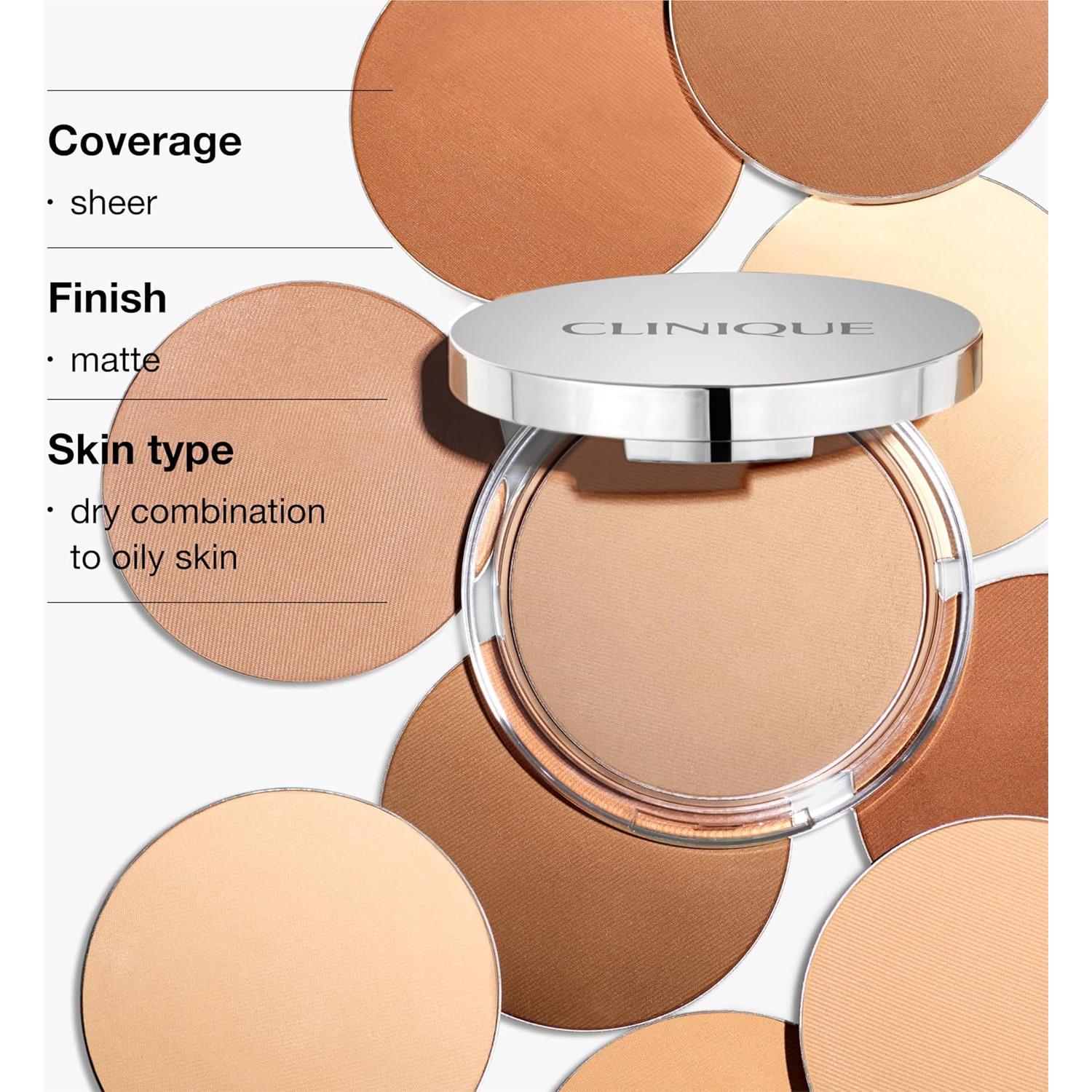 Polvo Compacto Transparente Clinique Stay-Matte 79g Piel Grasa