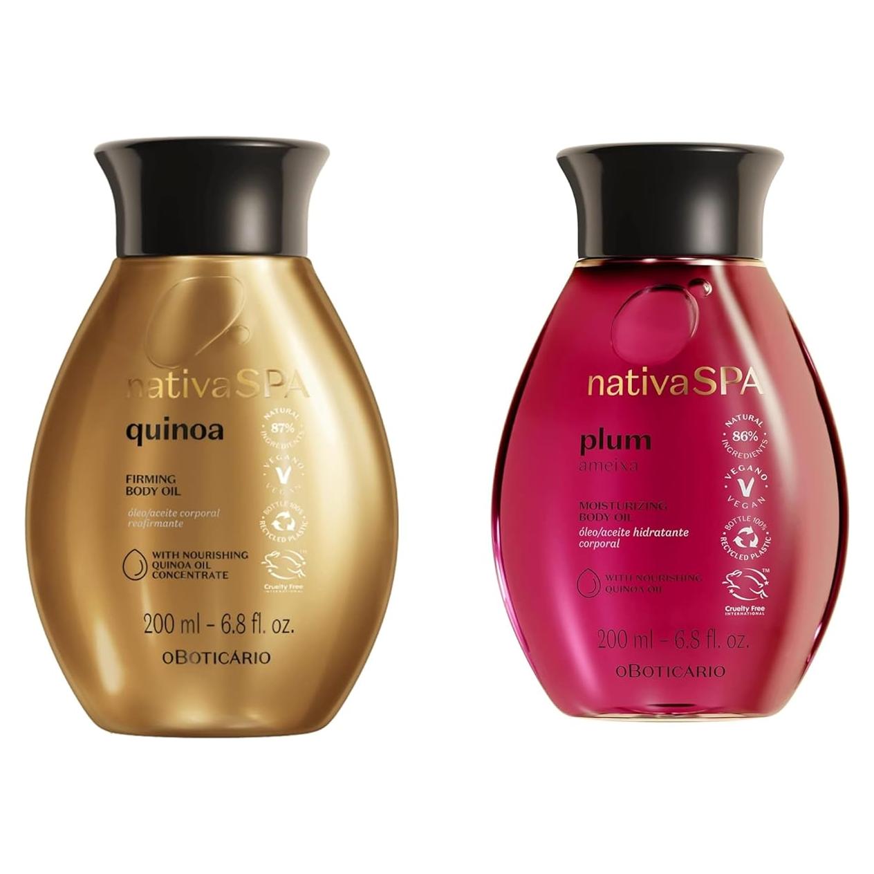 Aceite Hidratante Corporal Nativa SPA Quinoa y Ciruela 403.84 ml