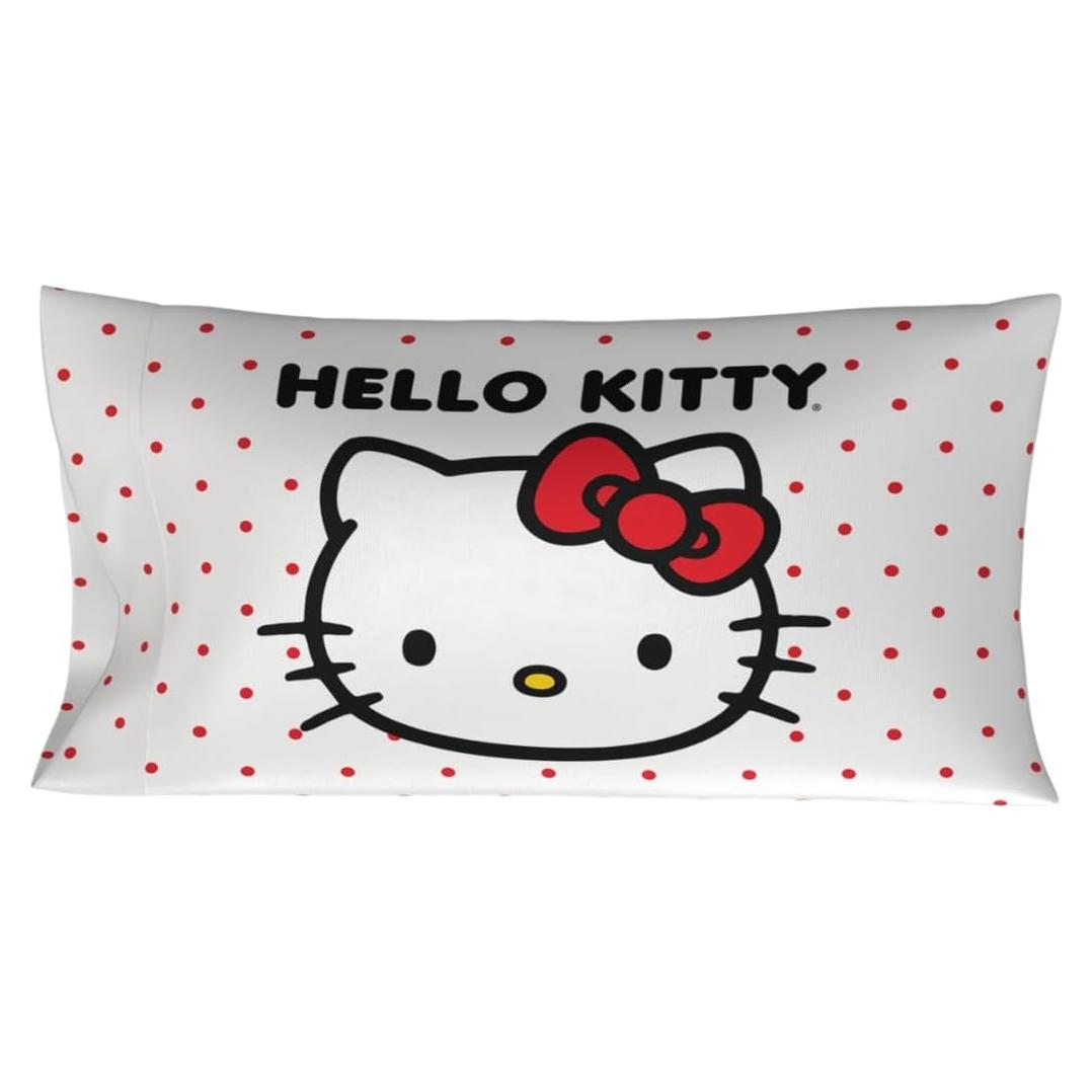 Funda de Almohada Satén Hello Kitty King 50.8x91.4 cm
