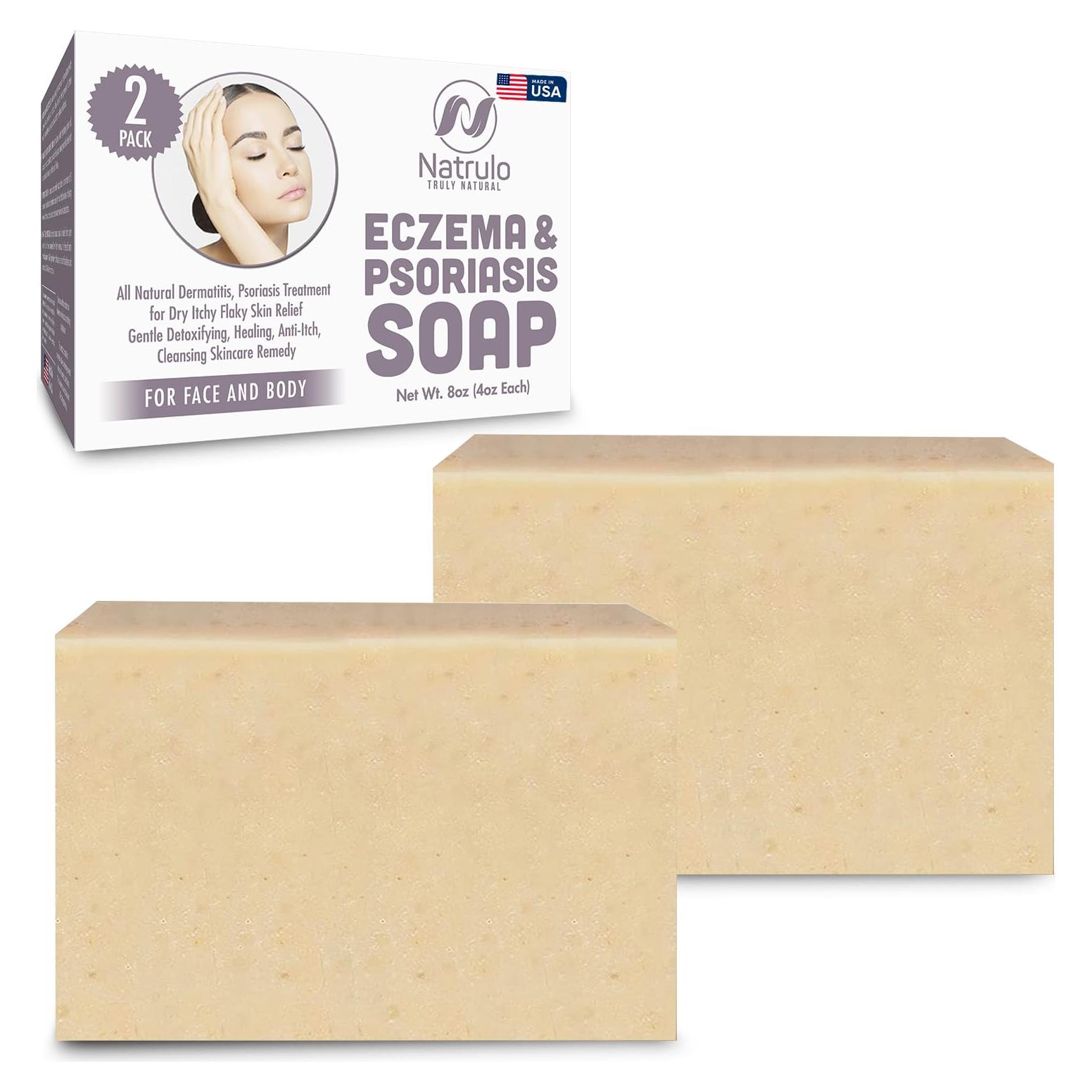 Jabón Natural para Eczema Natrulo 215g - Alivio Piel Seca