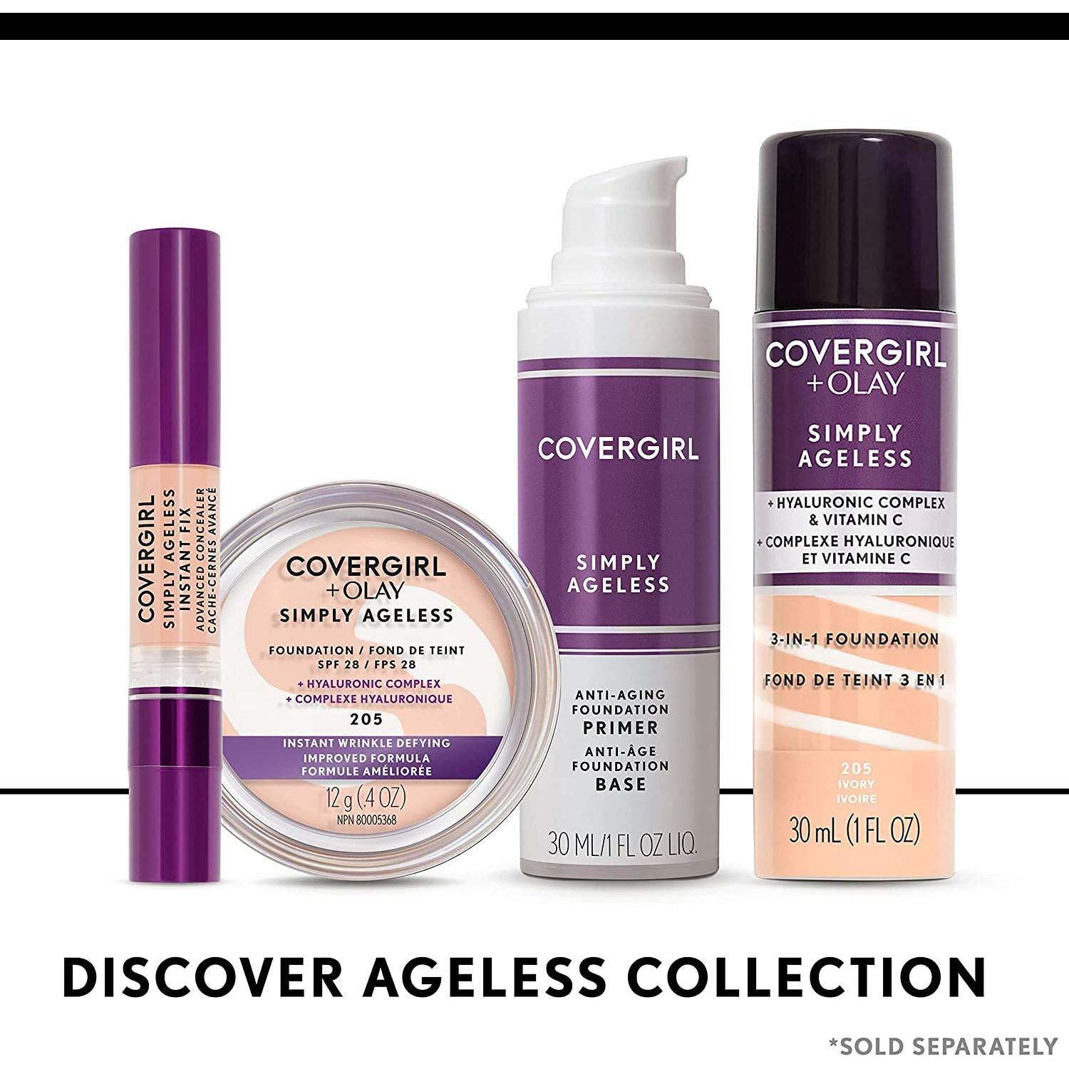 Base de Maquillaje Antienvejecimiento COVERGIRL Simply Ageless 29.57 ml