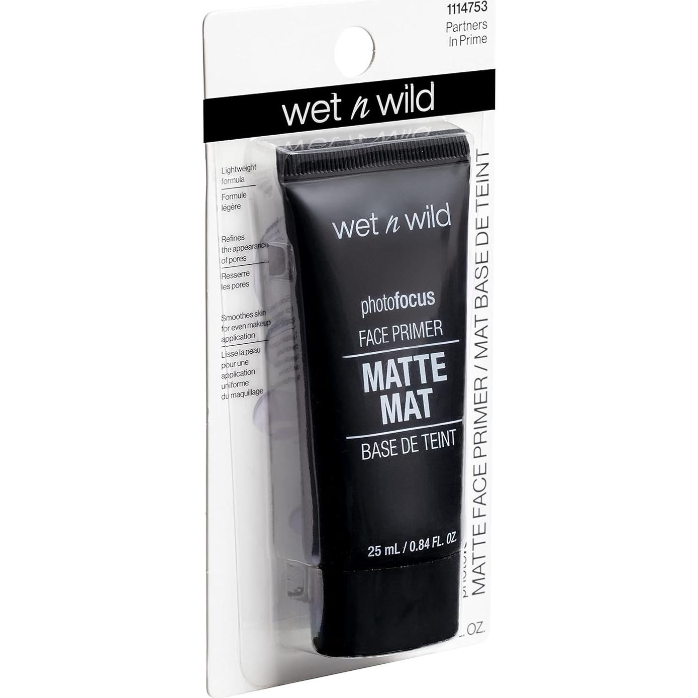 Primer Facial Mate Wet n Wild 29.57 ml - Hidratante con Aloe Vera