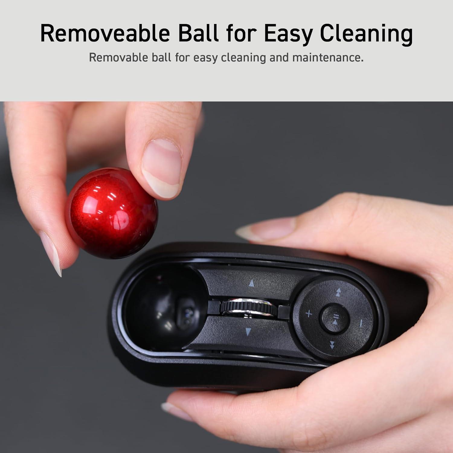 Ratón Trackball ELECOM Relacon Bluetooth 10 Botones Ergonómico