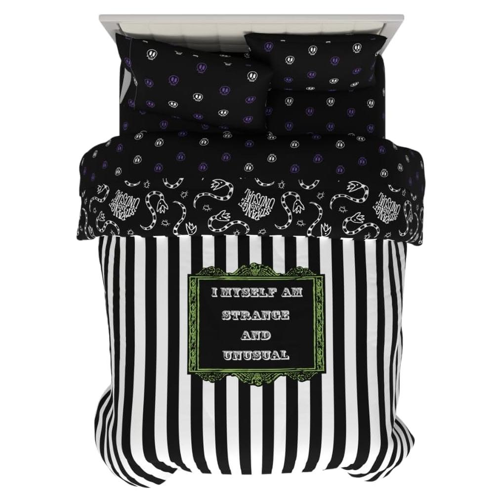 Juego de Cama Beetlejuice Franco 5 Piezas Completo