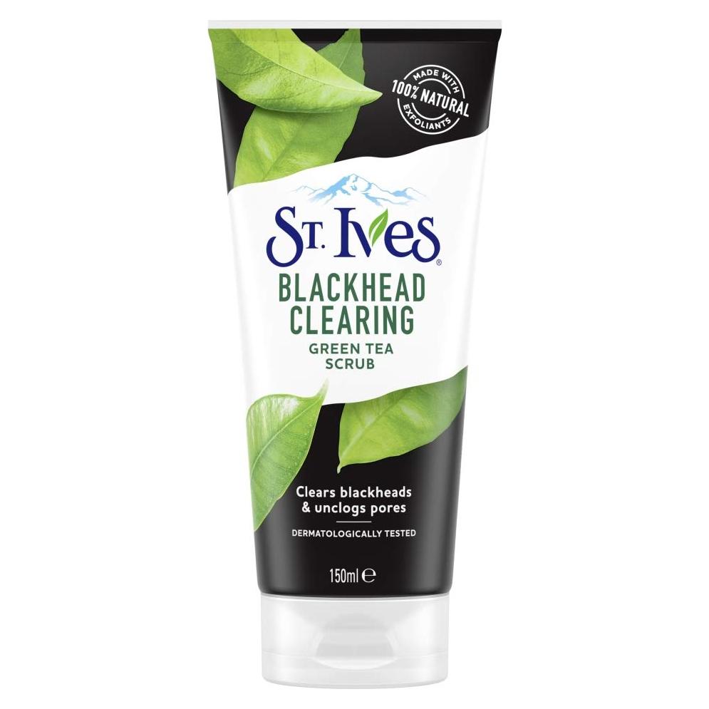 Exfoliante de Té Verde St. Ives 150ml para Puntos Negros