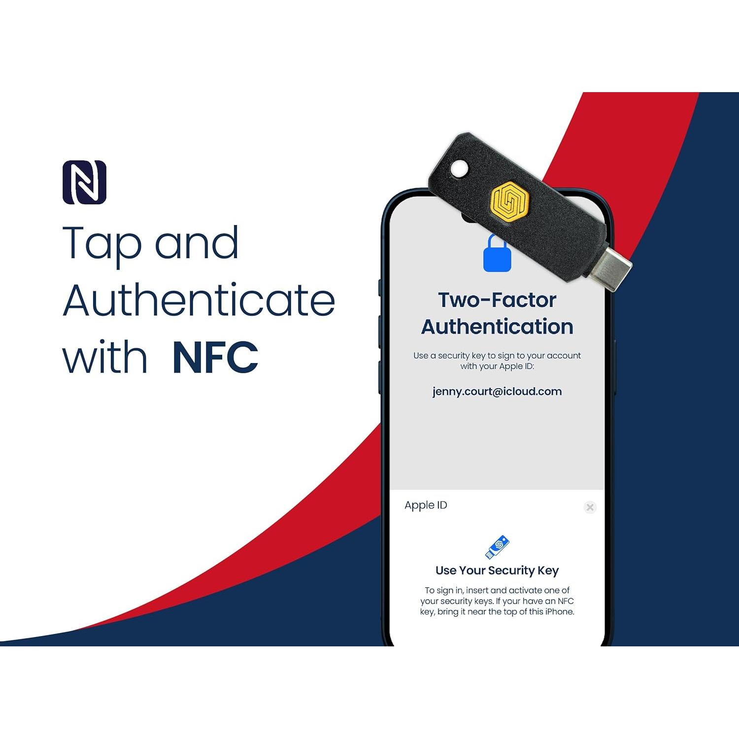 GoTrust Idem Key C - Clave de seguridad USB-C y NFC