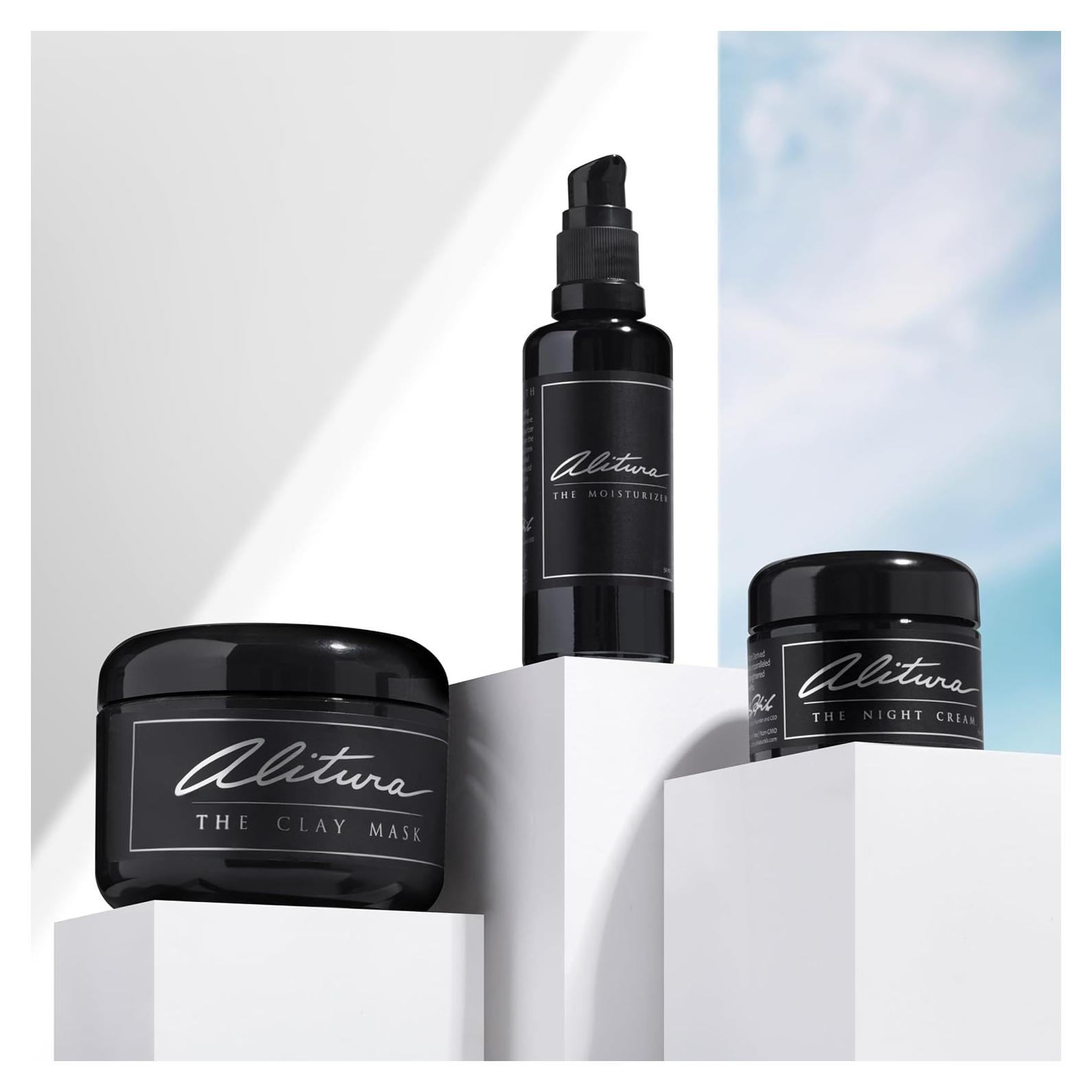 Alitura Conjunto de Cuidado de Piel - Mascarilla, Hidratante y Crema Nocturna