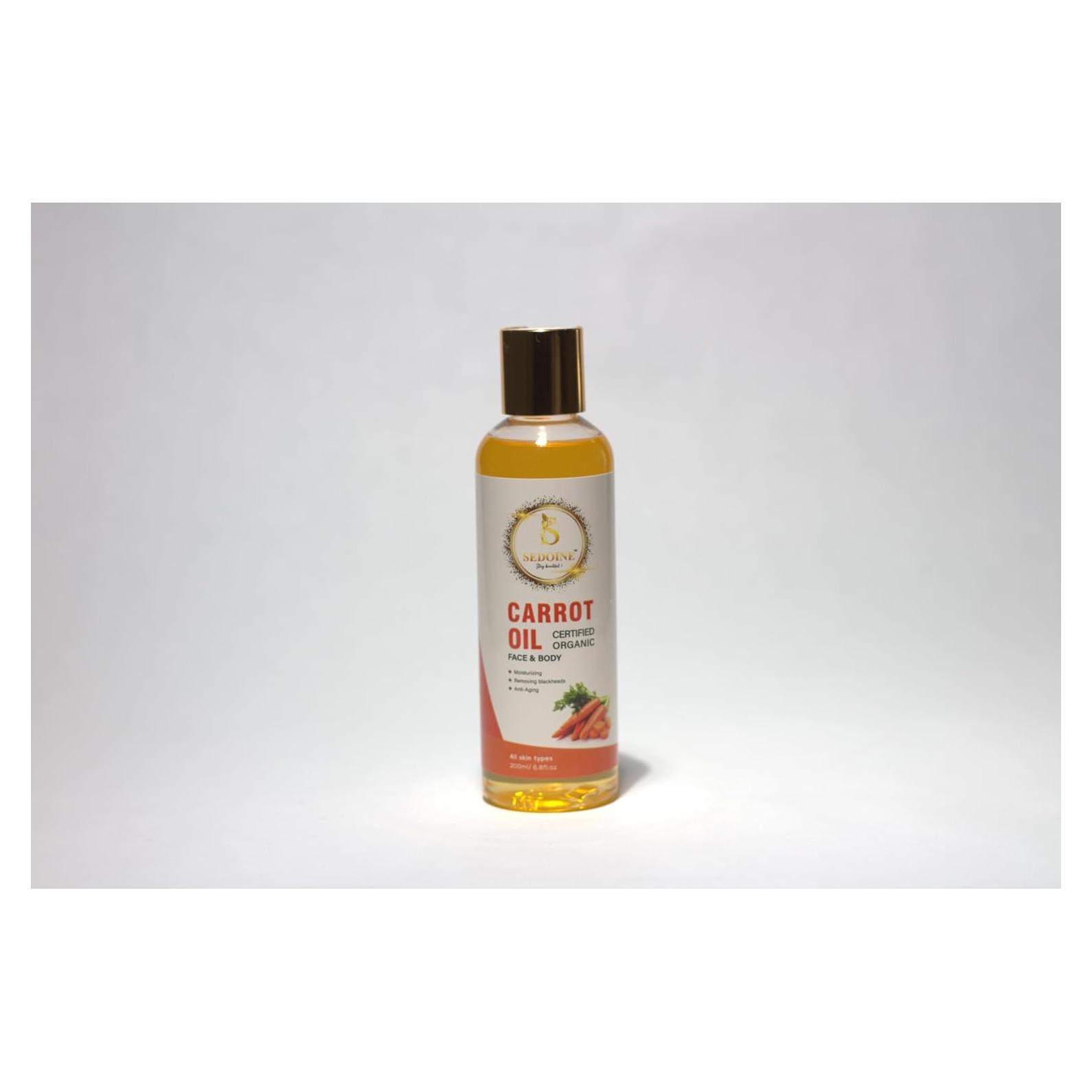 Aceite de Zanahoria Natural 200ml - Hidratación y Antienvejecimiento